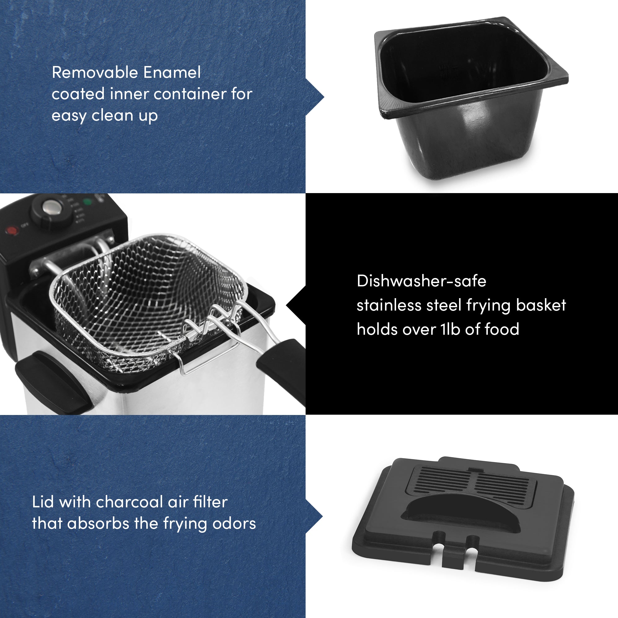 elite-gourmet-deep-fryers-1-6qt-friteuse-edelstahl image 5