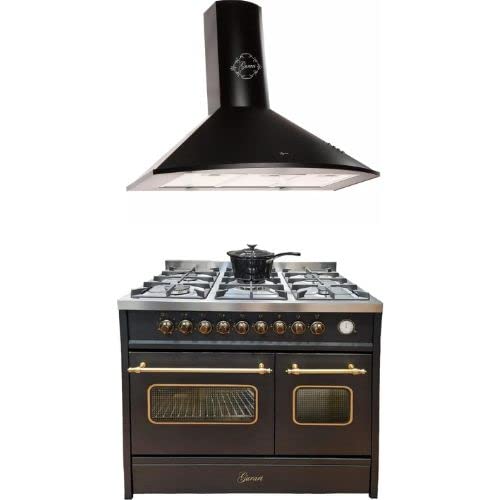 gurari-standherde-gch-e-916-bl-standherd-90-cm-gas-elektro-schwarz image 1