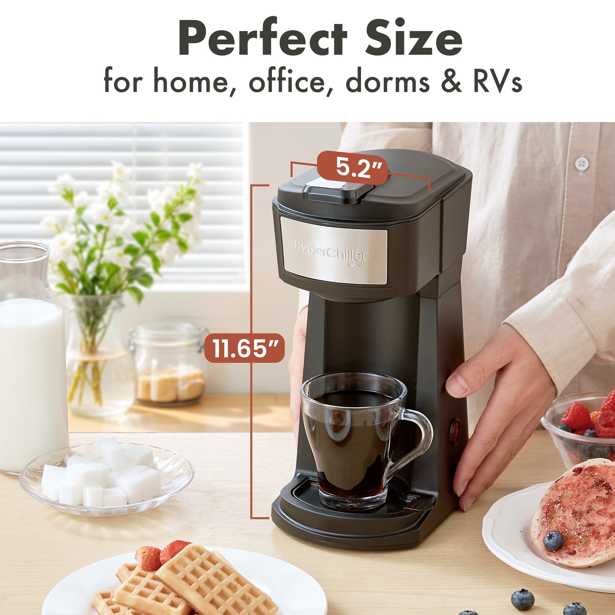 elite-gourmet-coffee-makers-kaffeemaschine-eis-und-hei-kaffee-k-cup image 4