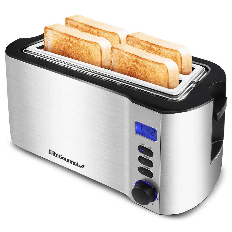 elite-gourmet-toaster-4-scheiben-langschlitz-6-stufen image 1