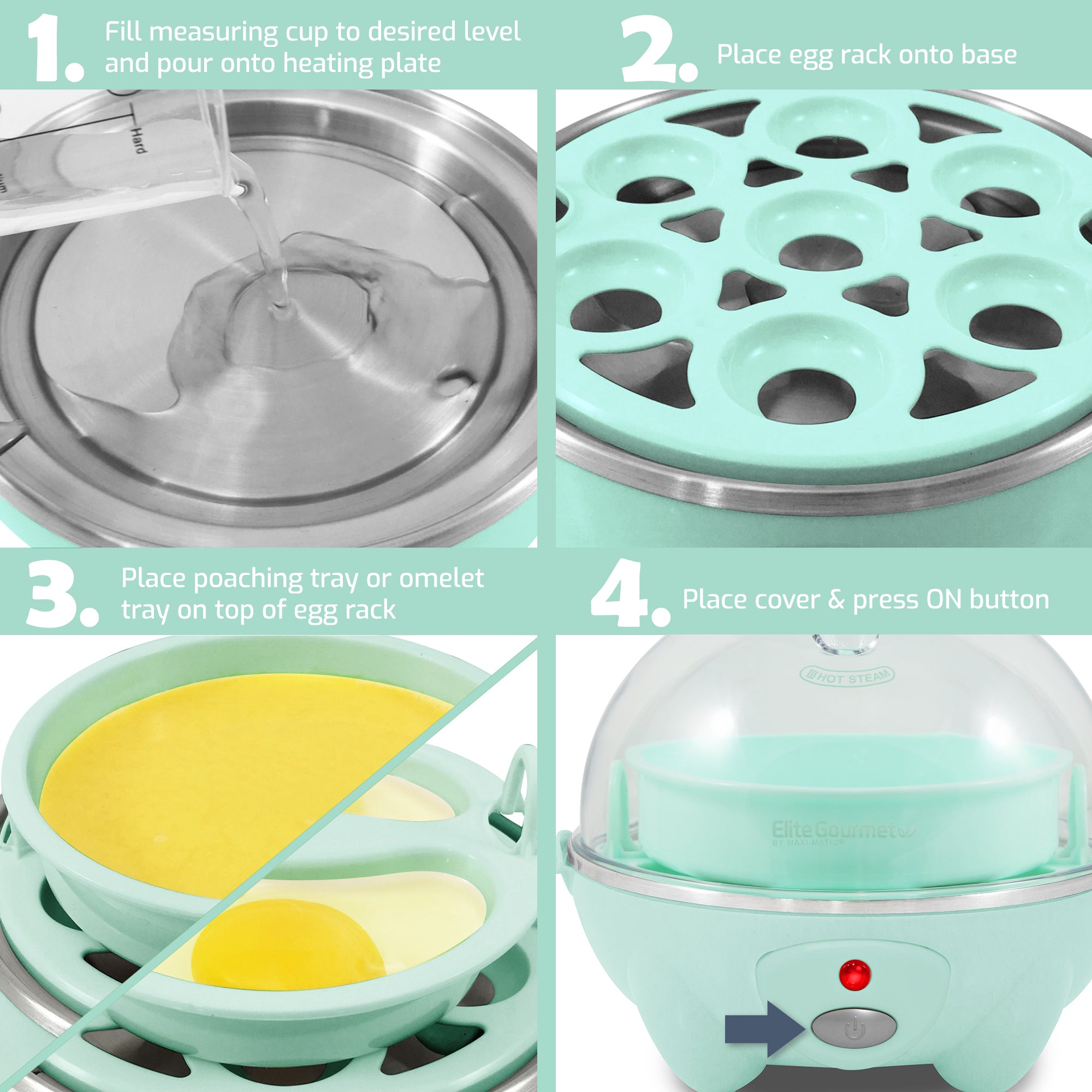 elite-gourmet-egg-cookers-7-egg-electric-cooker-eierkocher-dunkelgrau-7-eier image 5