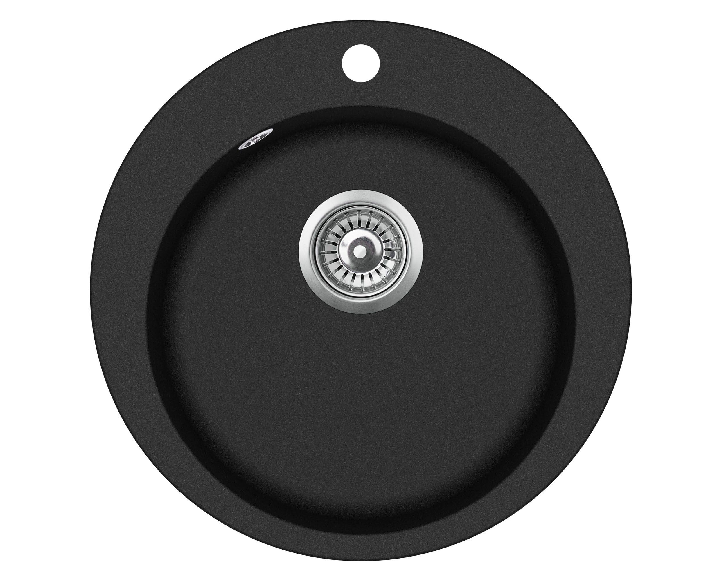 gurari-srr-100-601-granitsp-le-rund-schwarz-50-5-cm image 1