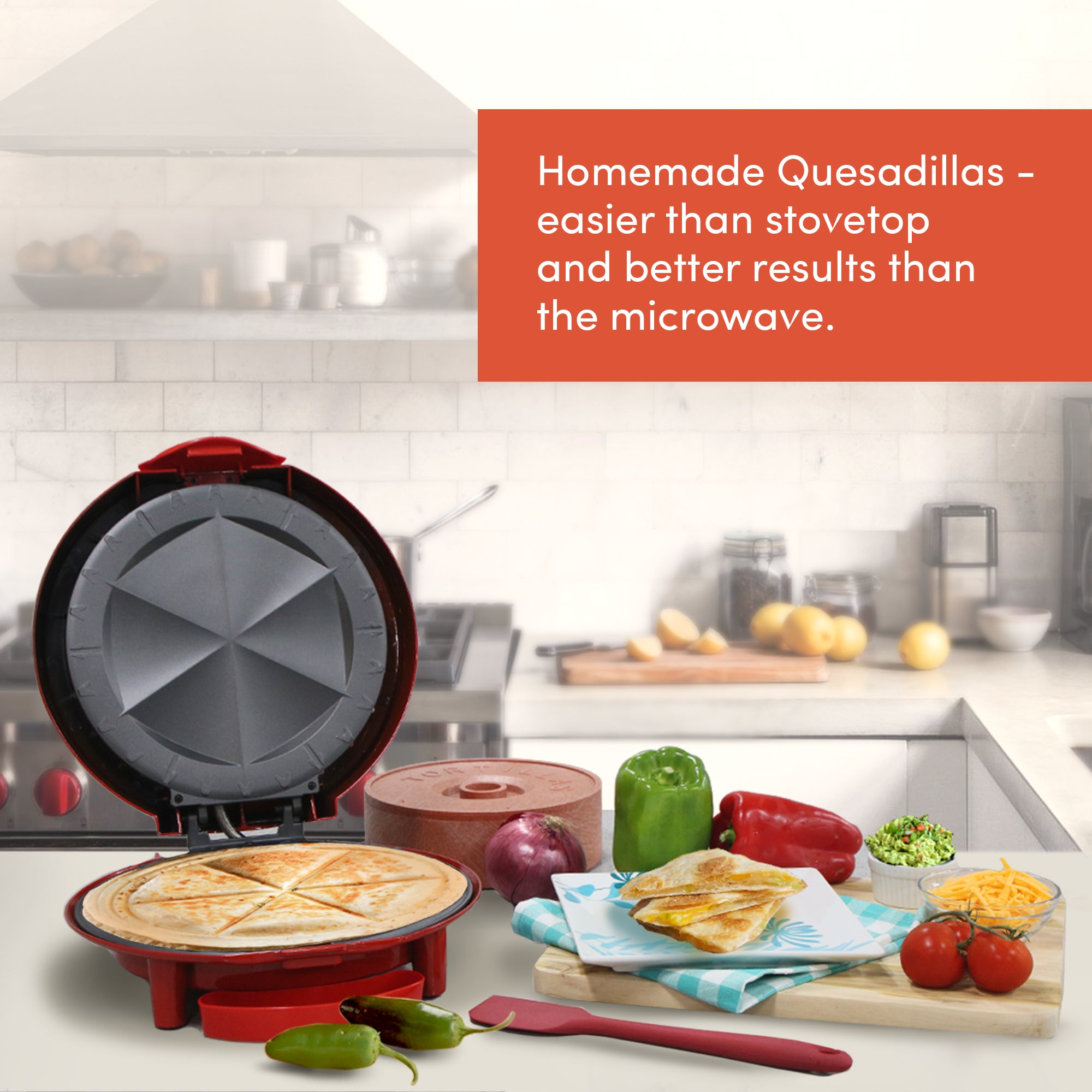 elite-gourmet-sandwich-makers-quesadillamaker-11-zoll-6-ecken image 8