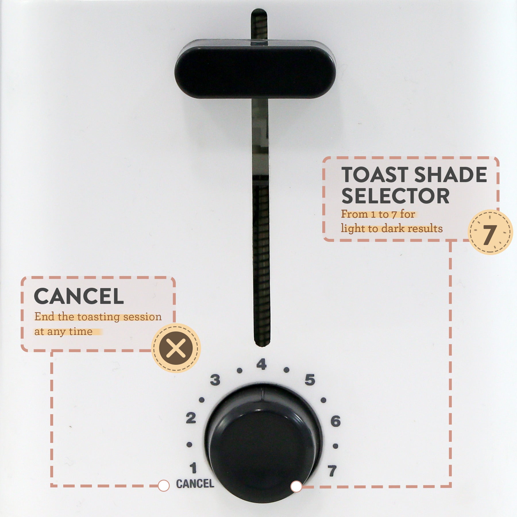 elite-gourmet-cool-touch-toaster-2-scheiben-7-stufen image 2