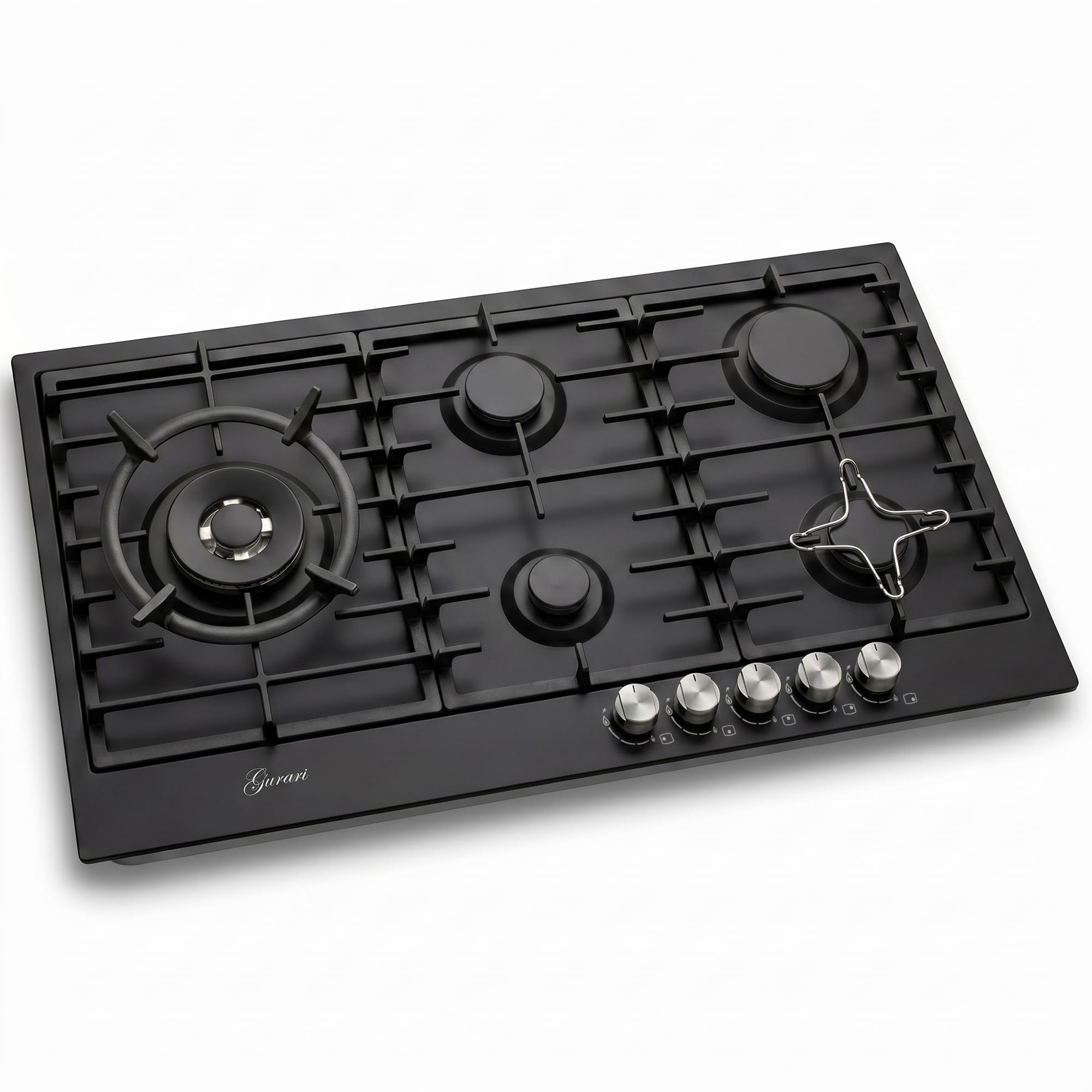 gurari-gch-fb-905-bl-gaskochfeld-90-cm-schwarz-5-flammig image 4