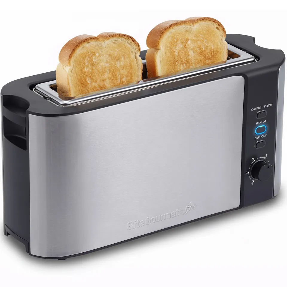 elite-gourmet-toaster-langschlitz-2-scheiben-edelstahl image 1