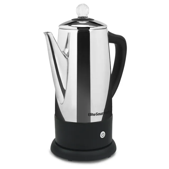 elite-gourmet-12-cup-perkolator-kaffeemaschine-12-tassen-edelstahl image 1
