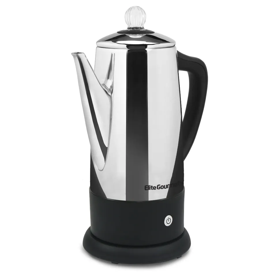 elite-gourmet-12-cup-perkolator-kaffeemaschine-12-tassen-edelstahl image 1