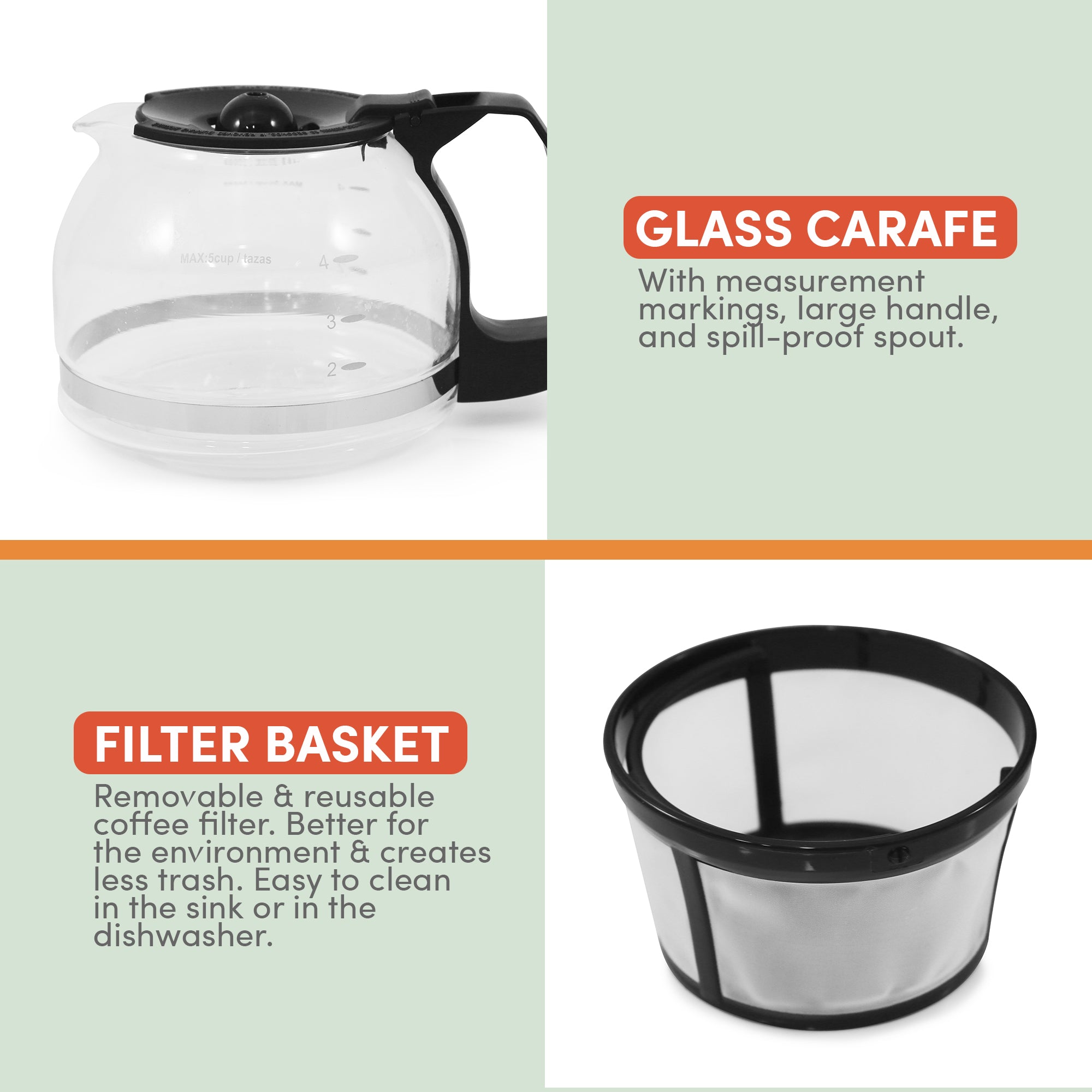 elite-gourmet-5-cup-filterkaffeemaschine-5-tassen image 2