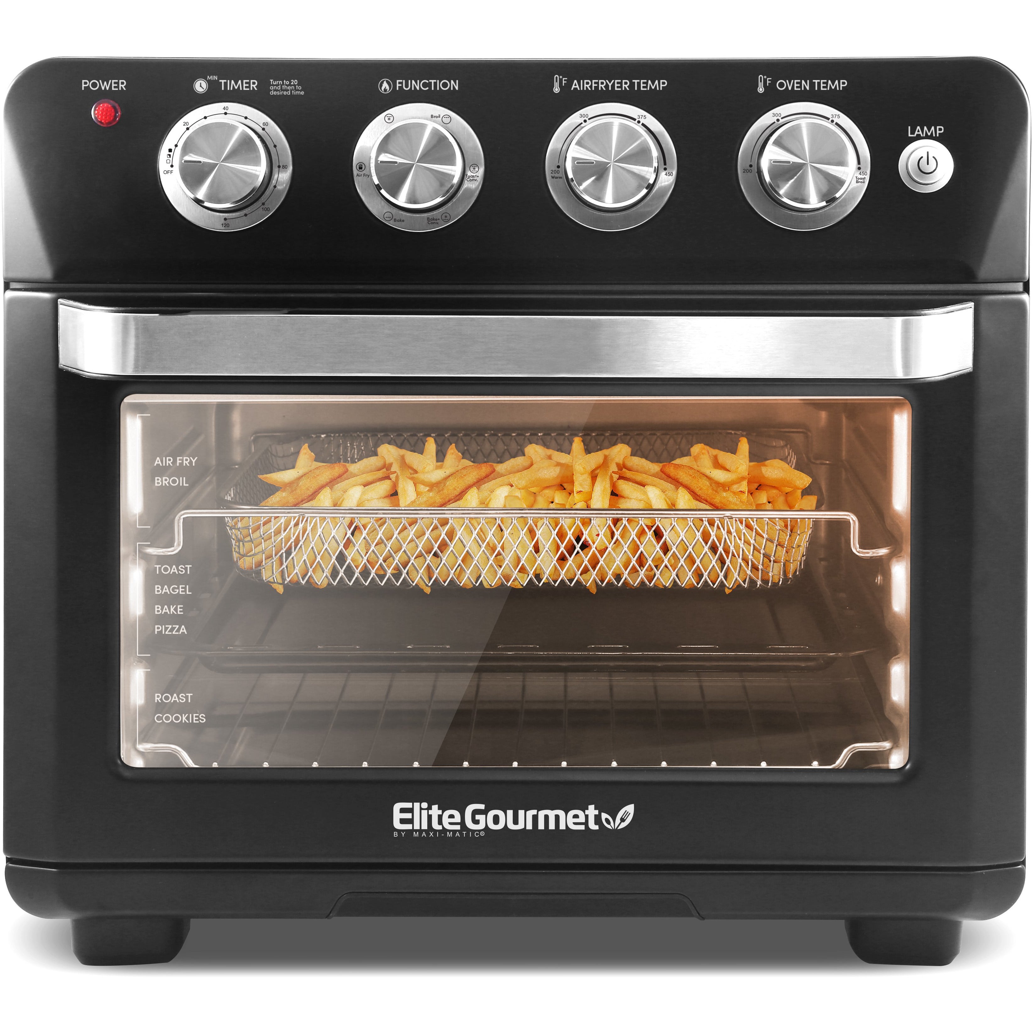 elite-gourmet-air-fryer-ofen-25-liter-hei-luft image 1