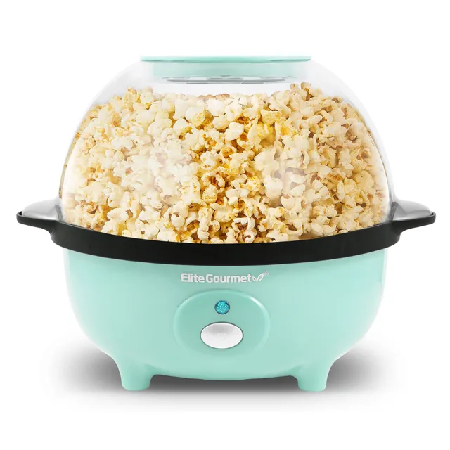 elite-gourmet-popcornmaschine-3-qt-mint-mit-r-hrer image 1