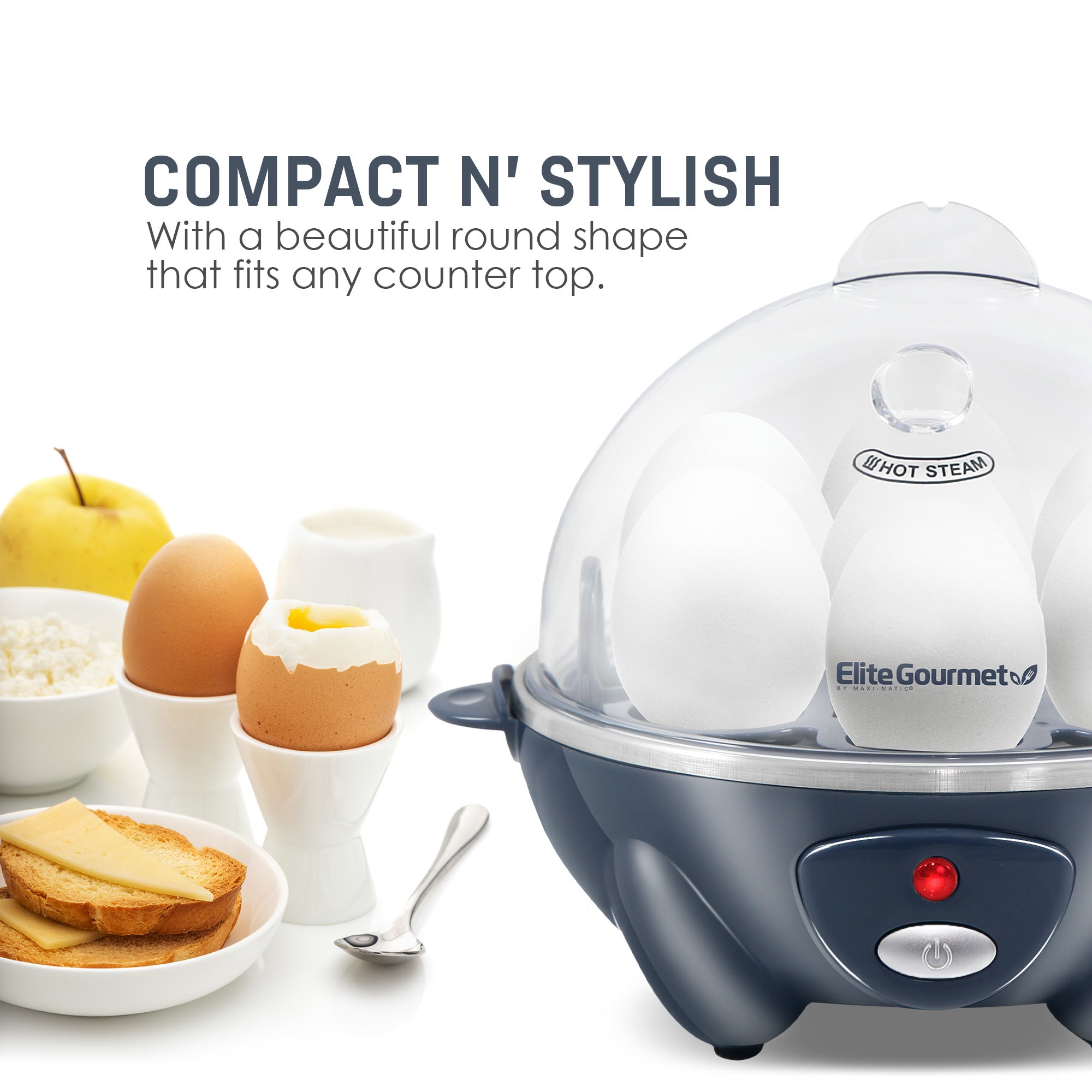 elite-gourmet-7-egg-eierkocher-blaugrau-7-eier image 7