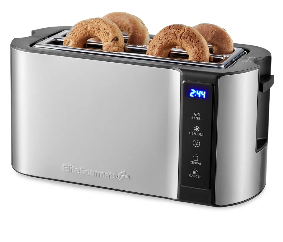 elite-gourmet-4-slice-long-slot-toaster-4-scheiben-digital image 1
