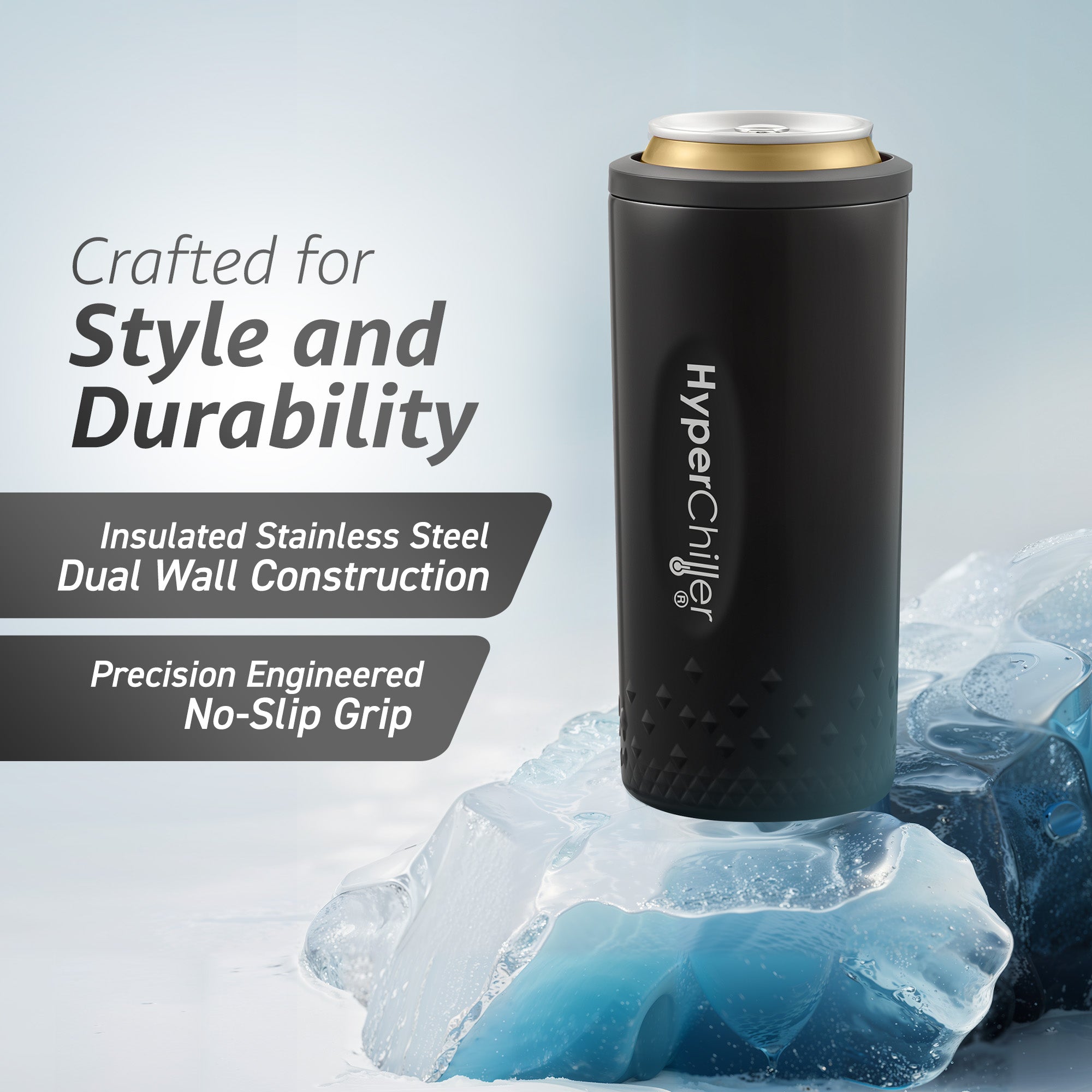 elite-gourmet-hyperchiller-slim-dosenk-hler-355ml-edelstahl image 2
