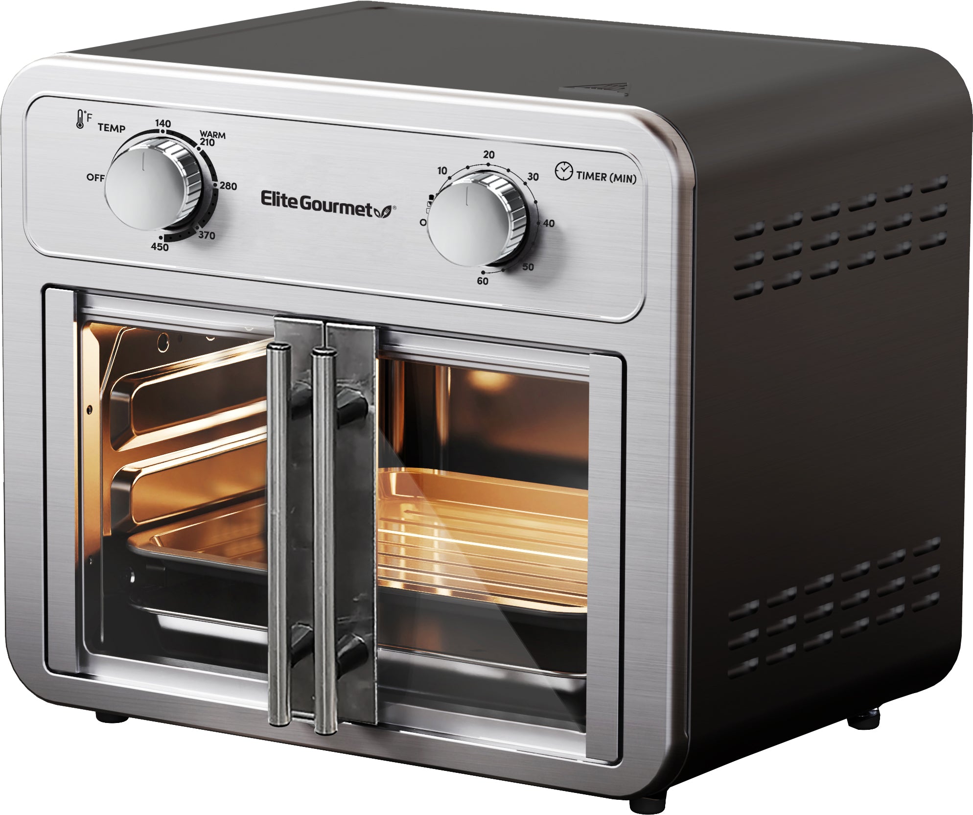 elite-gourmet-12l-french-door-air-fryer-oven-hei-luftfritteuse image 1