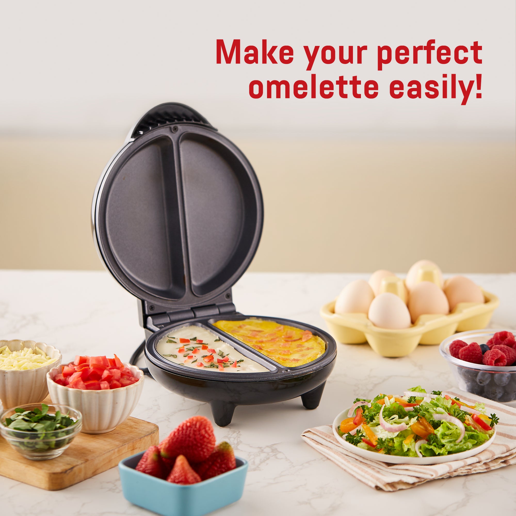 elite-gourmet-omelet-snack-maker-omelettbereiter-antihaft image 5