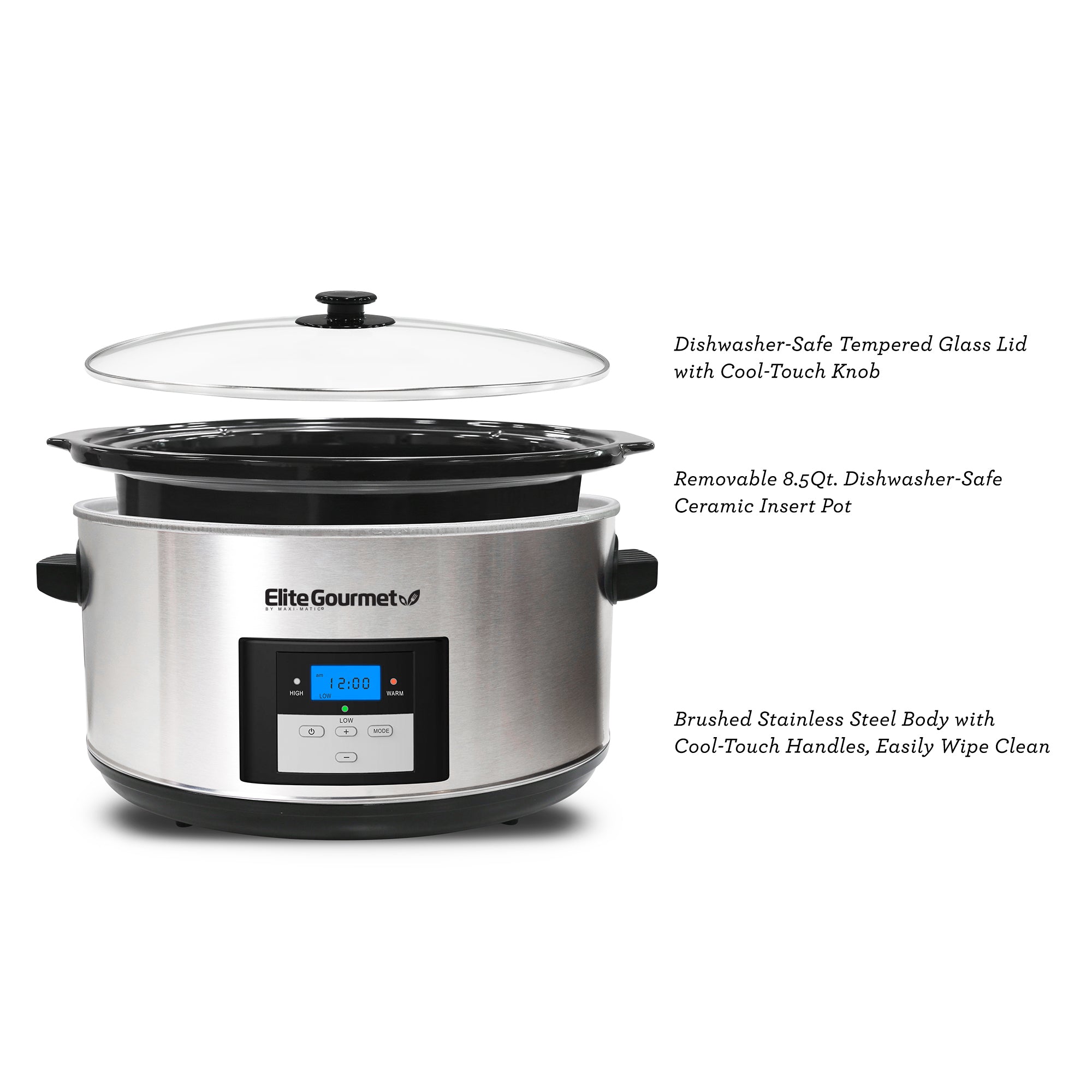 elite-gourmet-slow-cookers-schongarer-8-5-qt-programmierbar image 3