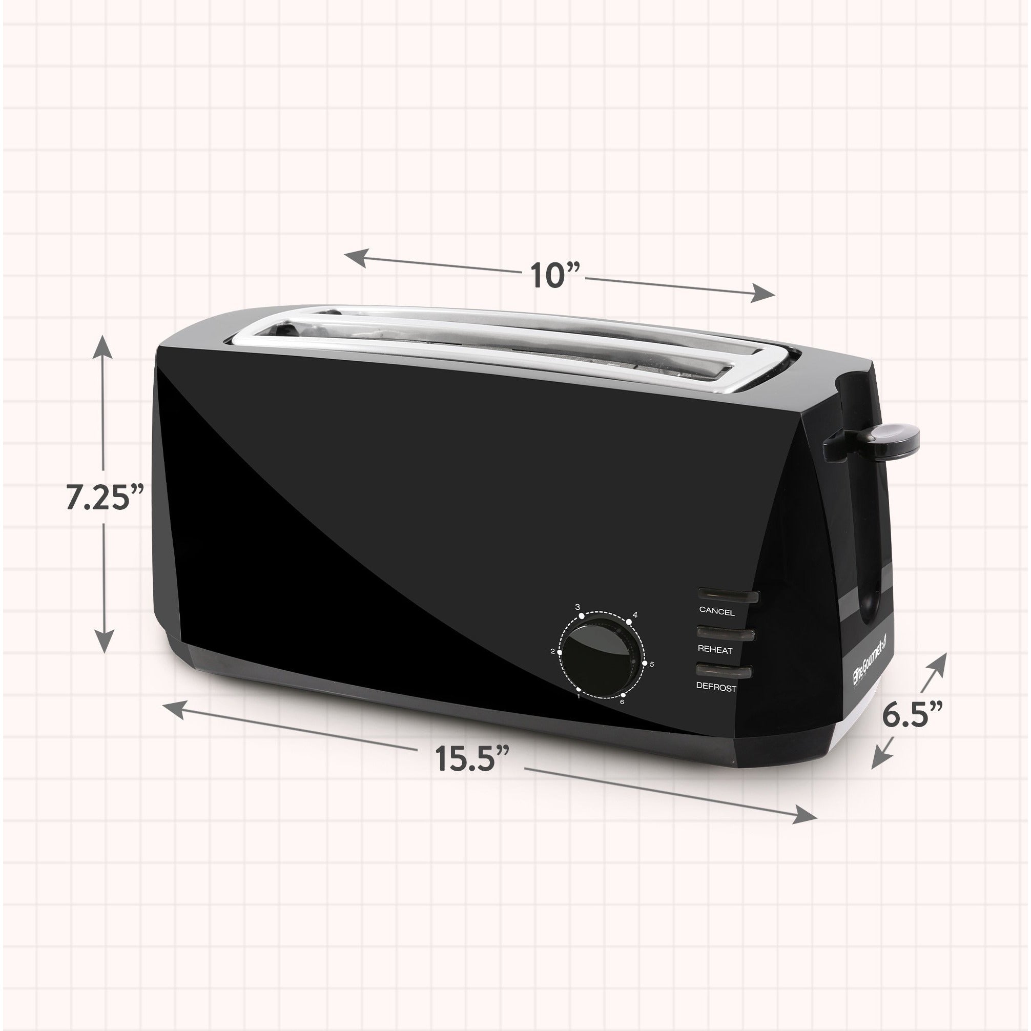 elite-gourmet-toasters-toaster-4-scheiben-langschlitz-cool-touch image 7
