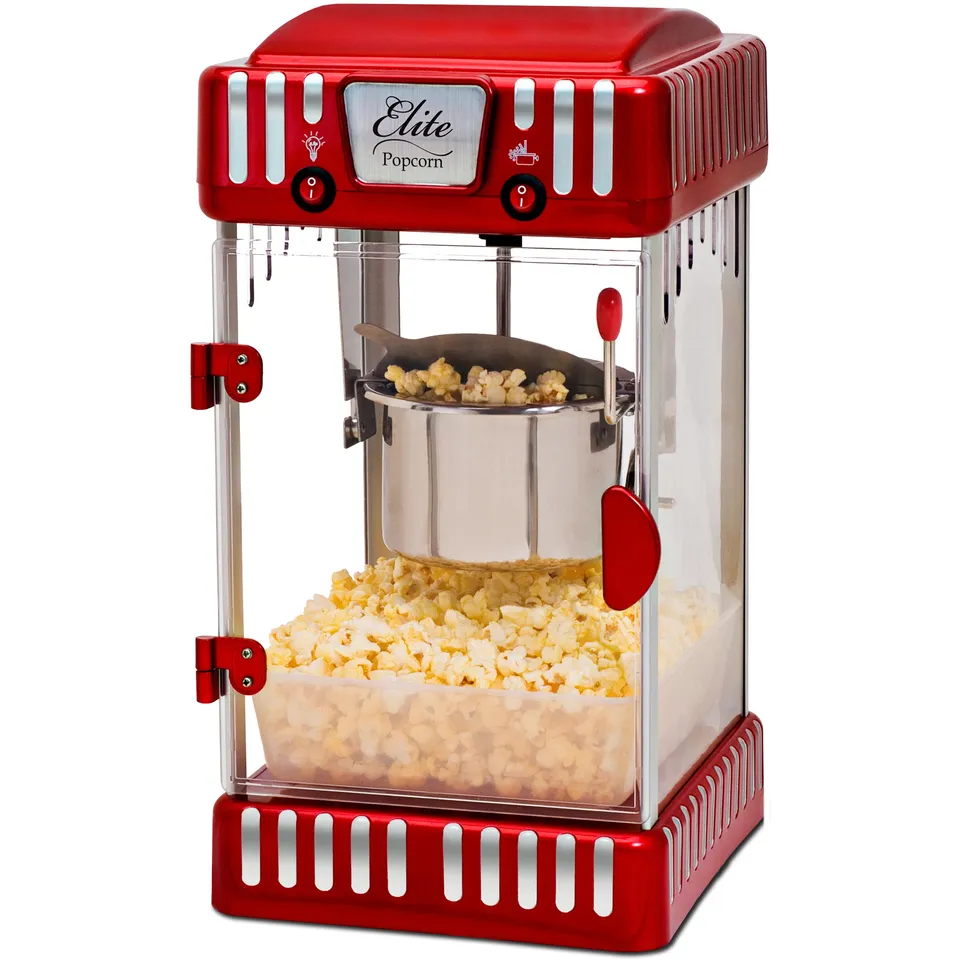 elite-gourmet-popcornmaschine-2-5oz-carnival-rot image 1
