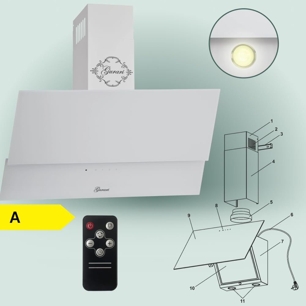 gurari-gch-268-wh-8-prime-dunstabzugshaube-80-cm-wei-1000m-h image 3