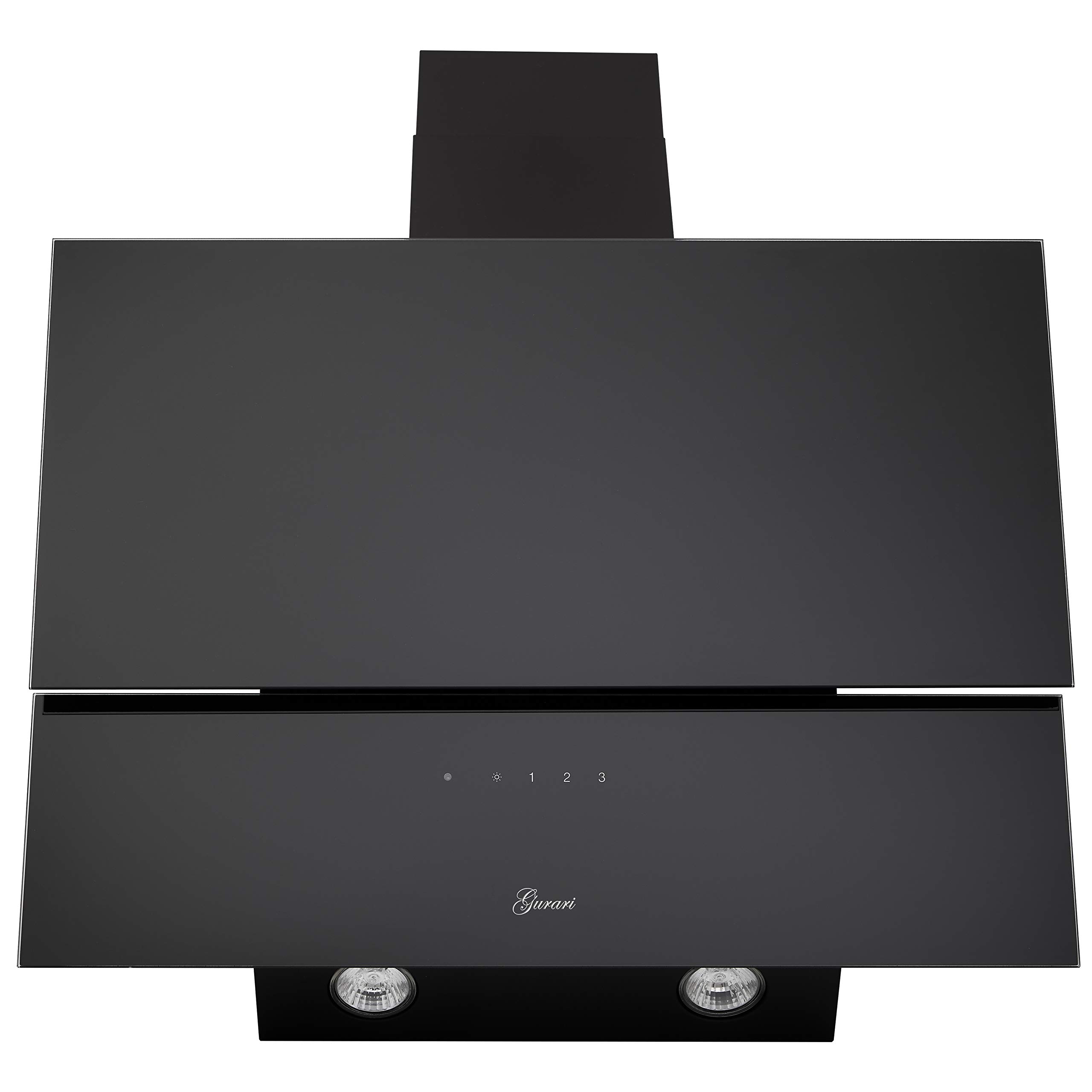 gurari-gch-268-8-dunstabzugshaube-80-cm-schwarz-glas-1000-m-h-2 image 2
