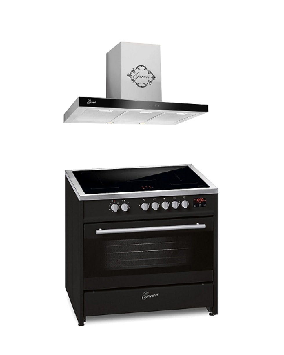 gurari-e-913-bl-standherd-90cm-induktion-mit-haube-f-462-is image 1