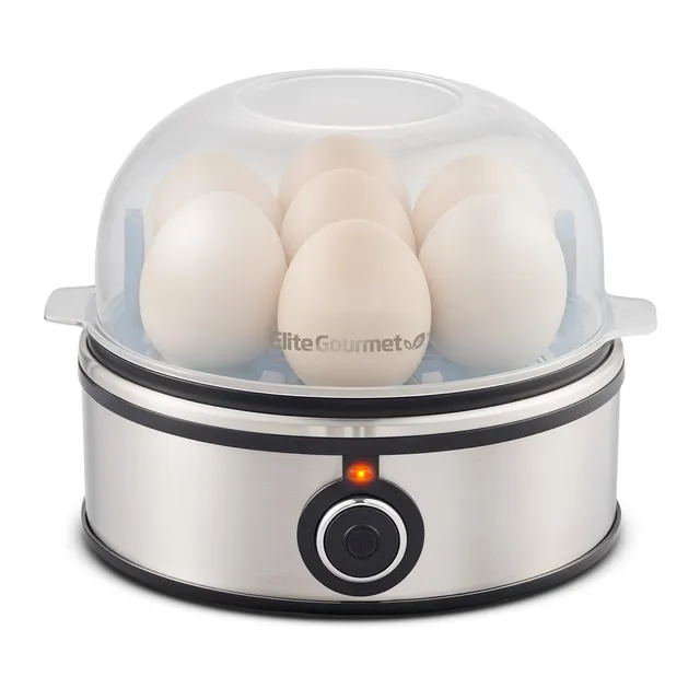 elite-gourmet-7-egg-eierkocher-edelstahl-7-eier image 1