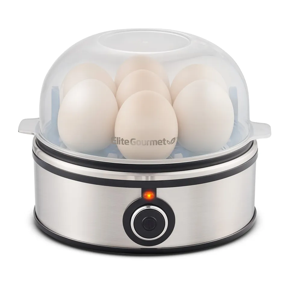 elite-gourmet-7-egg-eierkocher-edelstahl-7-eier image 1