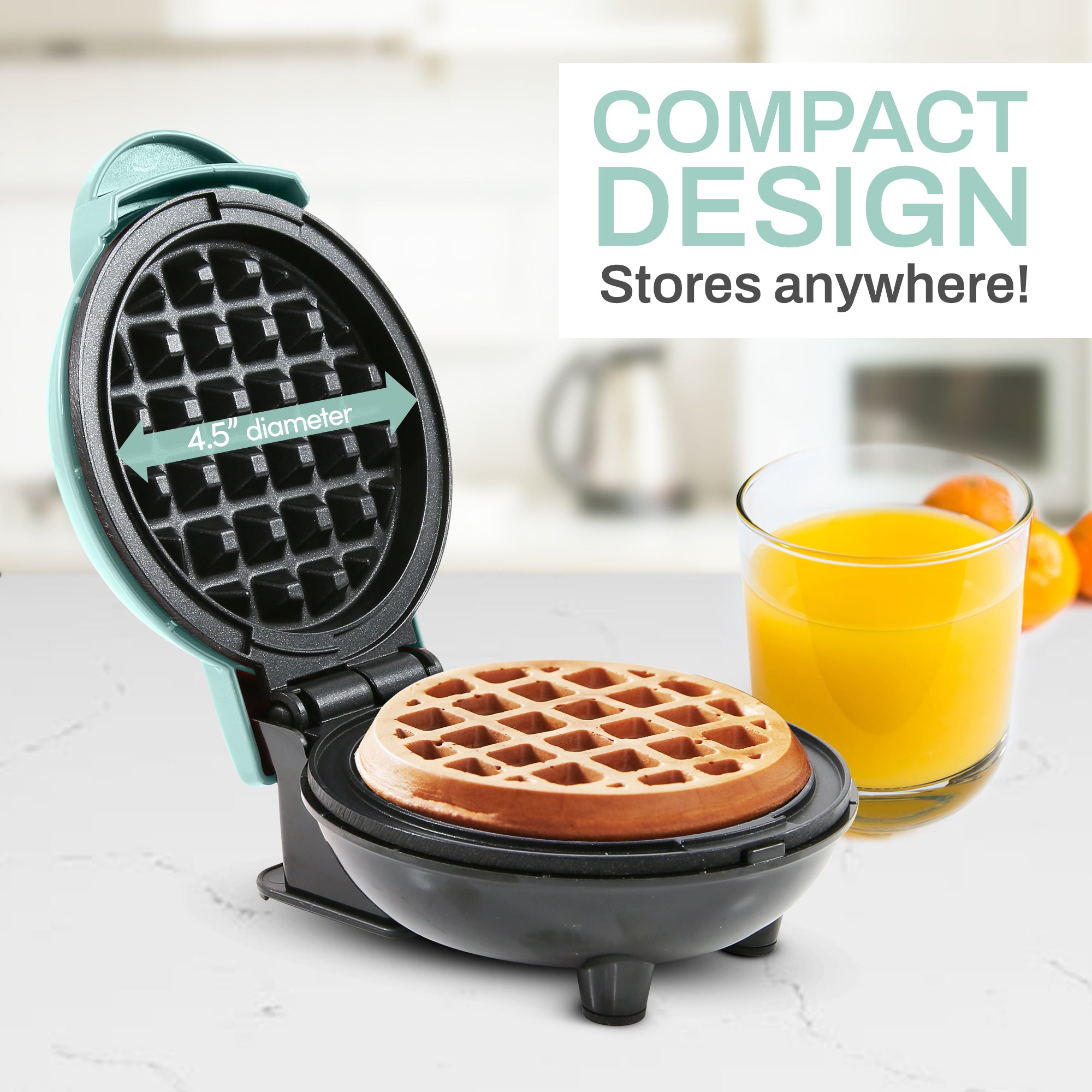 elite-gourmet-waffle-makers-4-mini-waffeleisen-antihaft image 4