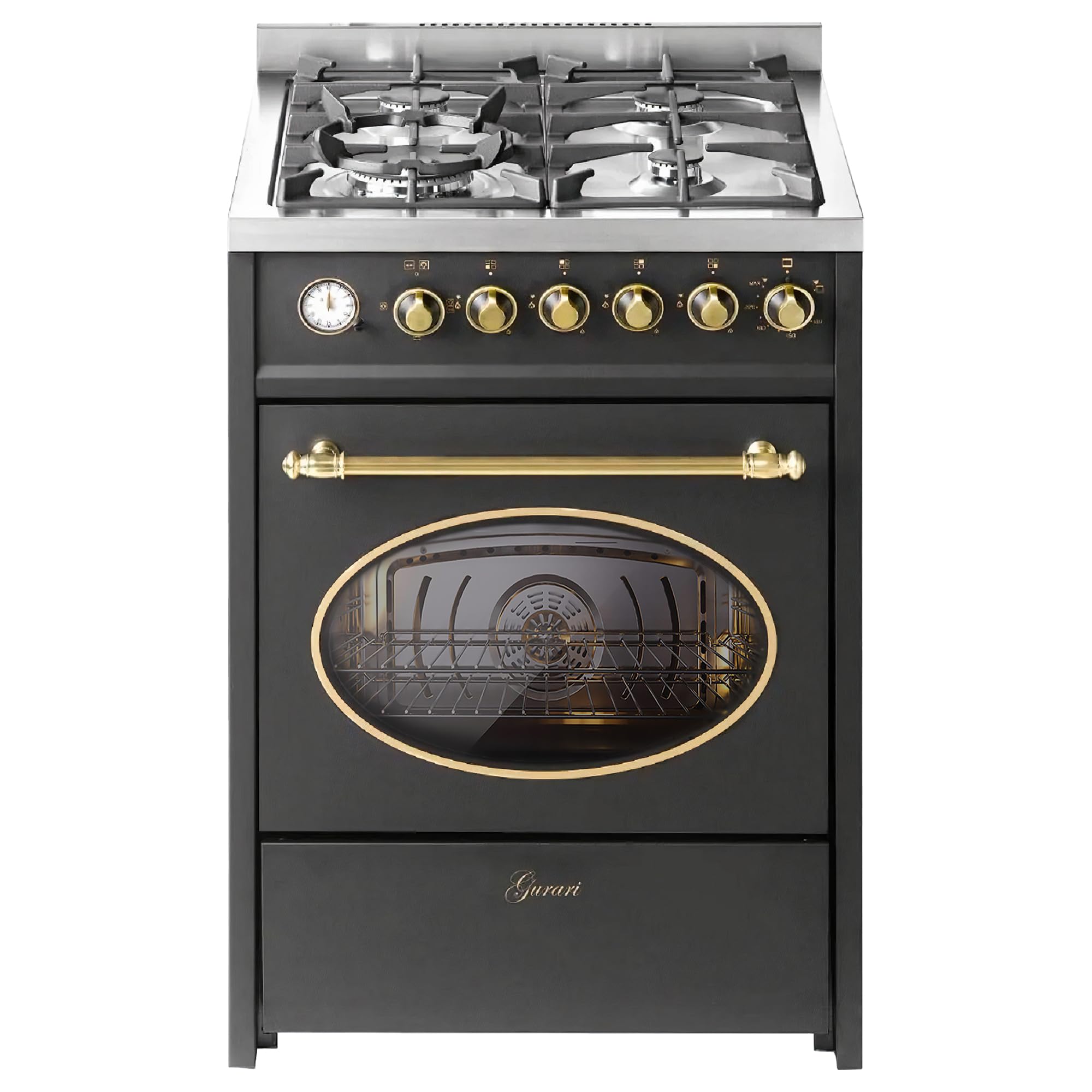 gurari-gch-g-614-standherd-60-cm-creme-gasbackofen-retro image 1