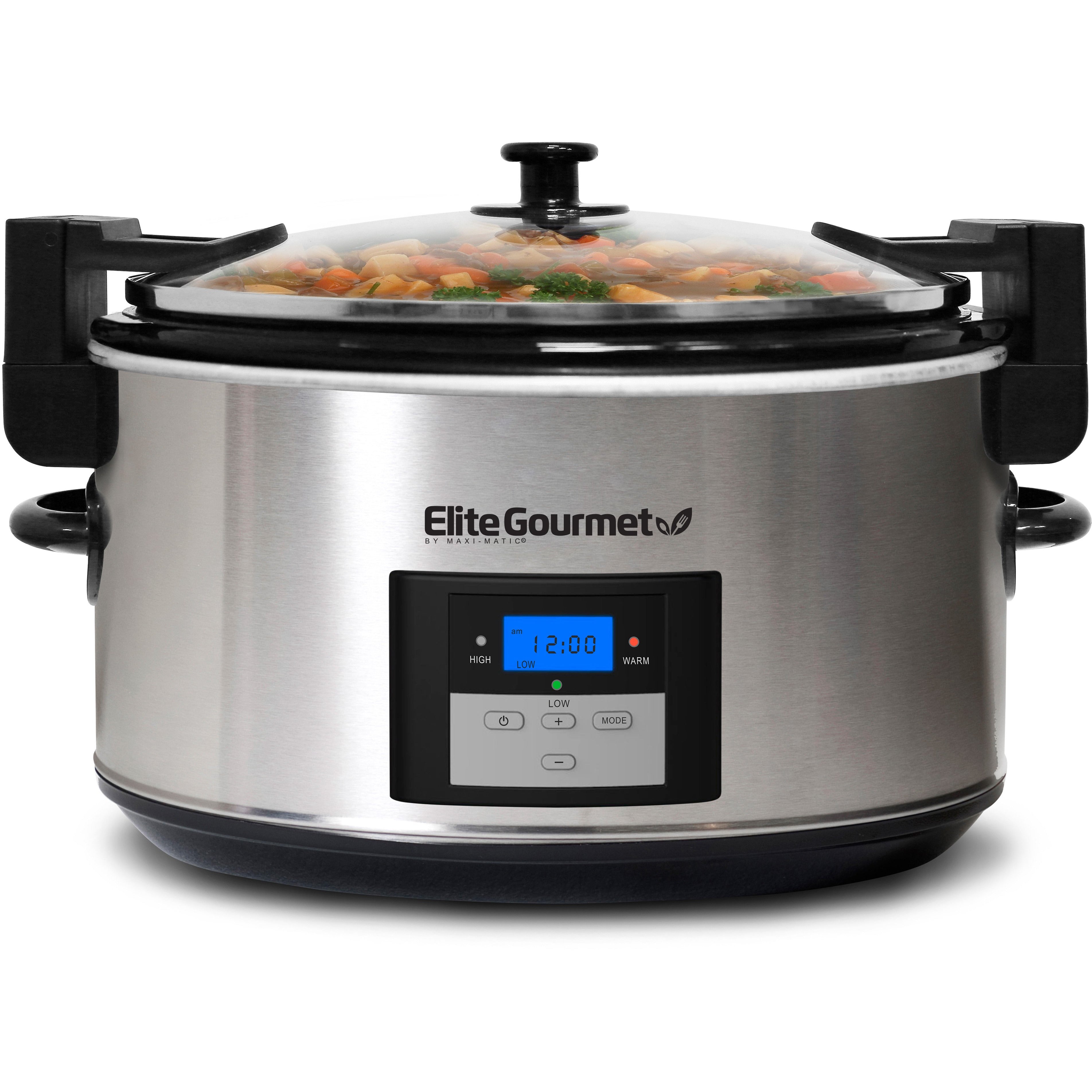 elite-gourmet-slow-cookers-8-5-qt-slow-cooker-programmierbar-edelstahl image 5