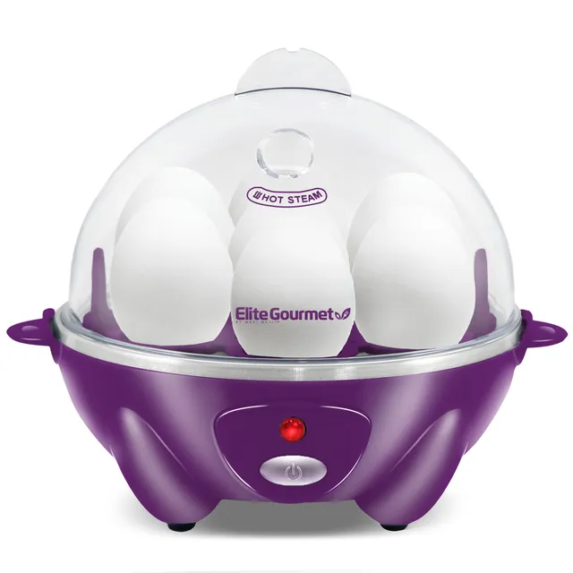 elite-gourmet-7-eier-eierkocher-elektrisch-lila-pochieren image 1