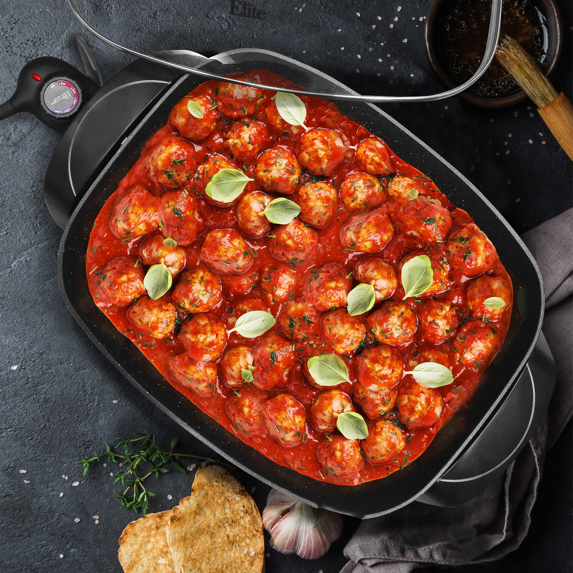 elite-gourmet-electric-skillet-elektropfanne-10-5-qt-1500w image 6