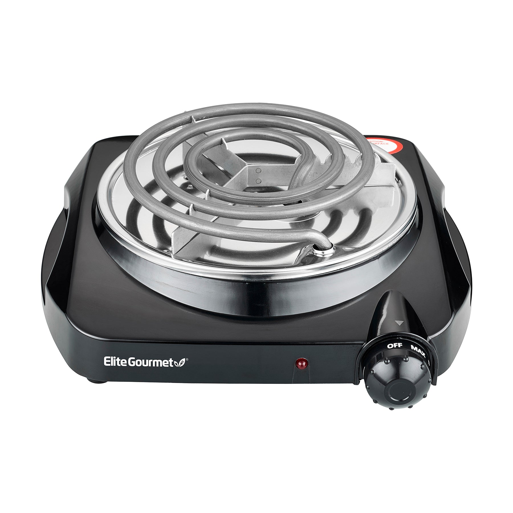 elite-gourmet-single-kochplatte-elektro-1000-watt-schwarz image 1