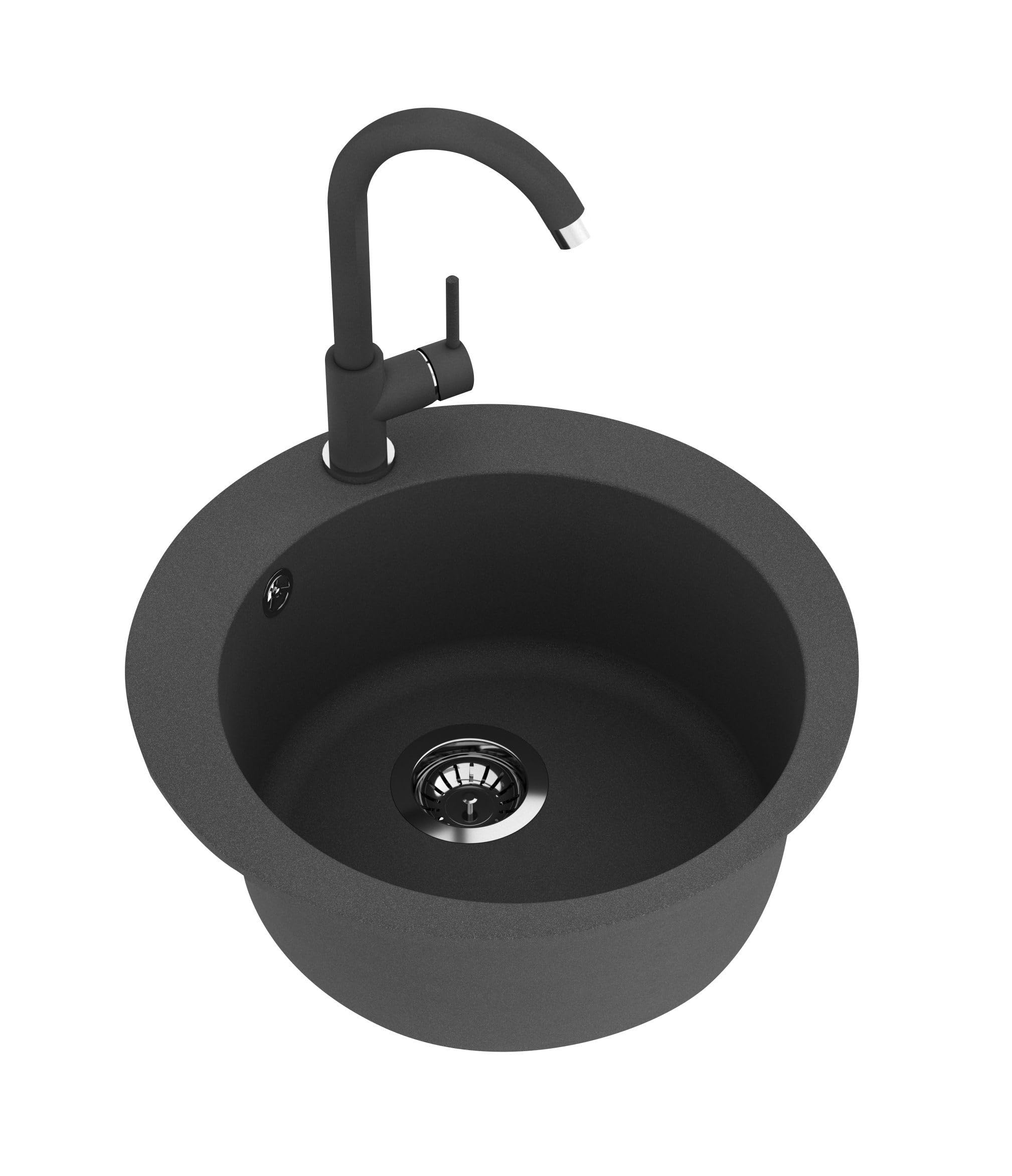gurari-srr-100-601-granitsp-le-rund-schwarz-50-5-cm image 3