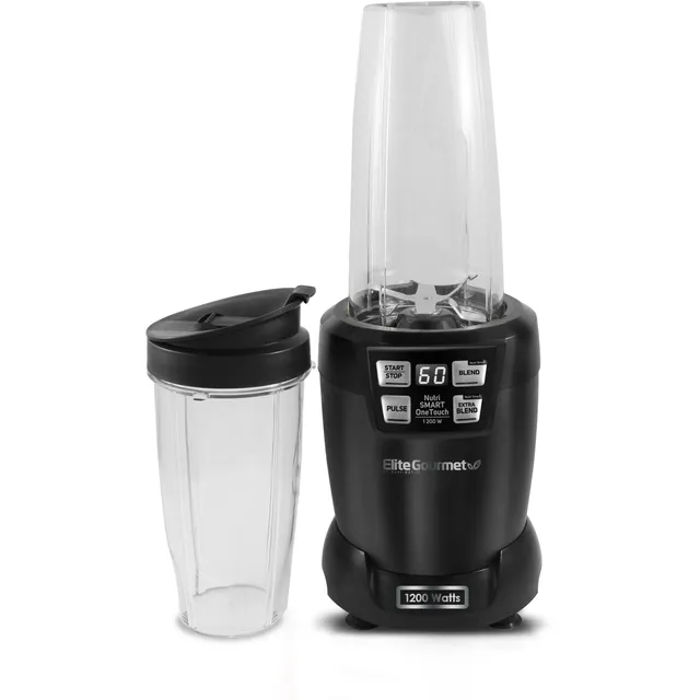 elite-gourmet-hi-q-nutri-smart-mixer-1200w-2-becher image 1