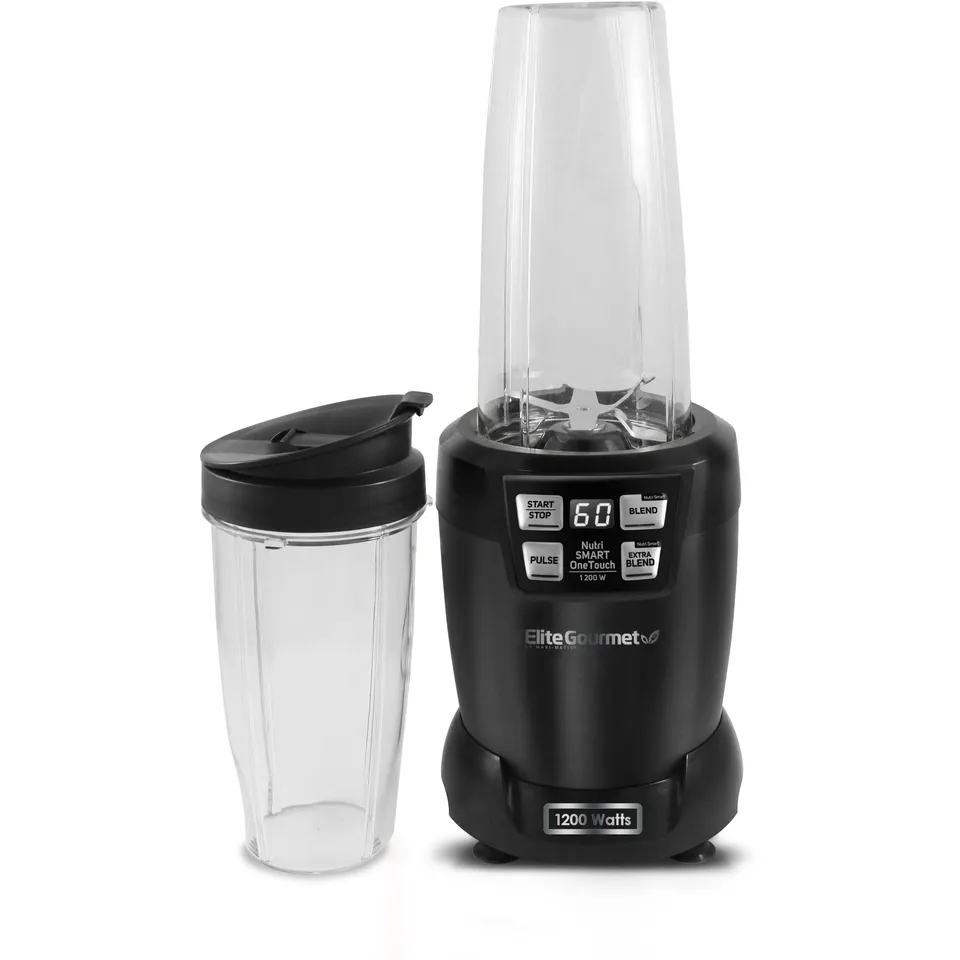 elite-gourmet-hi-q-nutri-smart-mixer-1200w-2-becher image 1