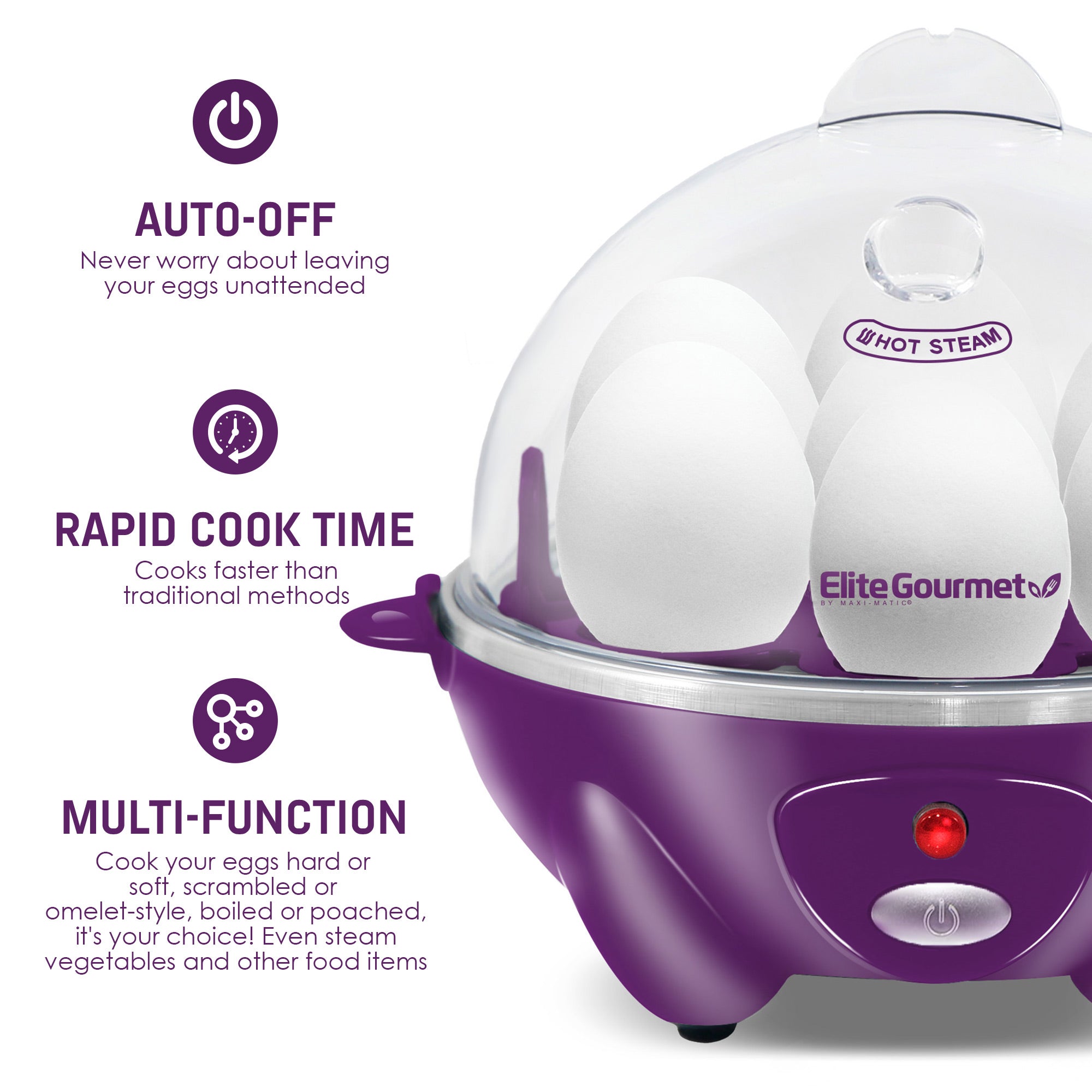 elite-gourmet-7-eier-eierkocher-elektrisch-lila-pochieren image 3