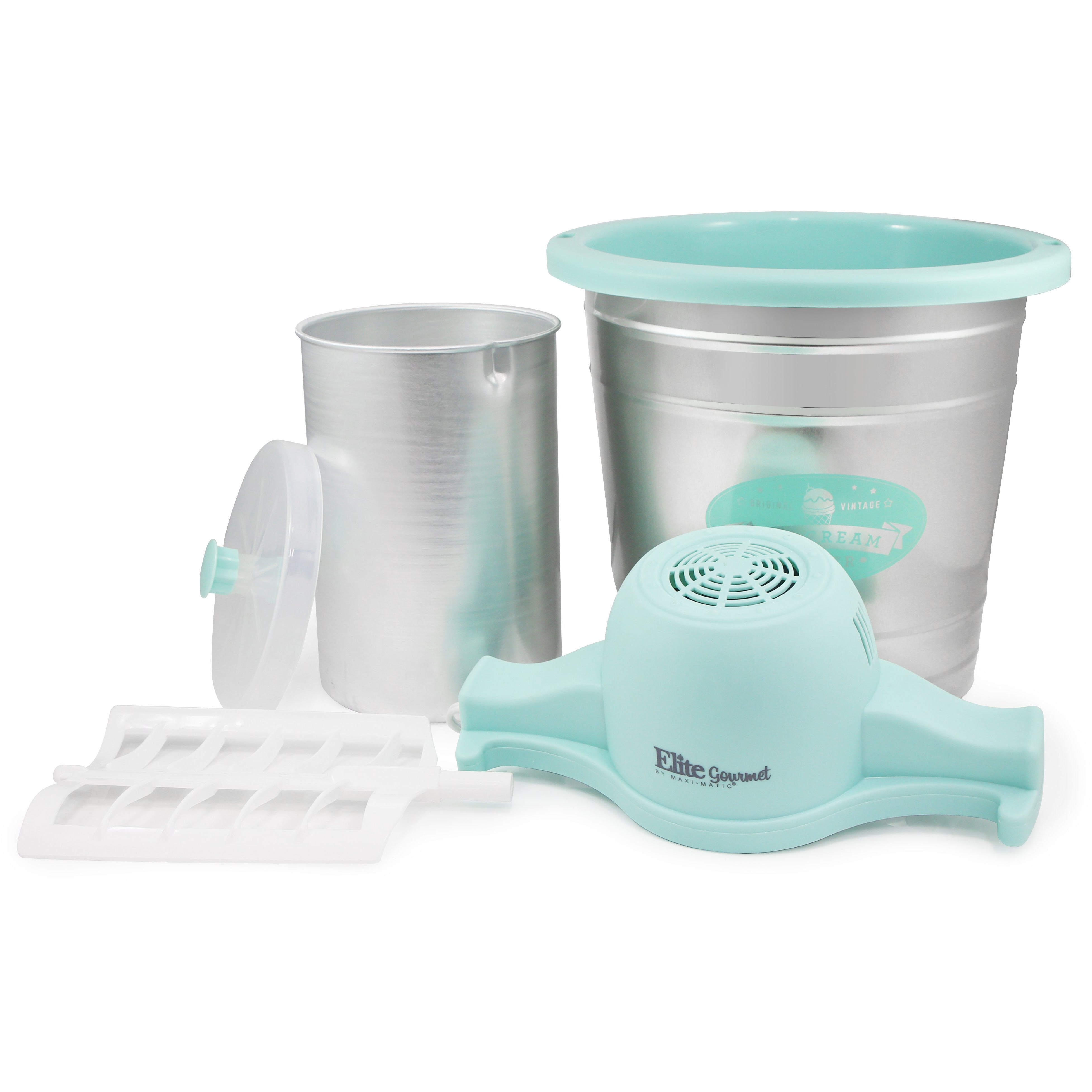 elite-gourmet-eismaschine-4-qt-elektrisch-holzfass-walnuss image 2