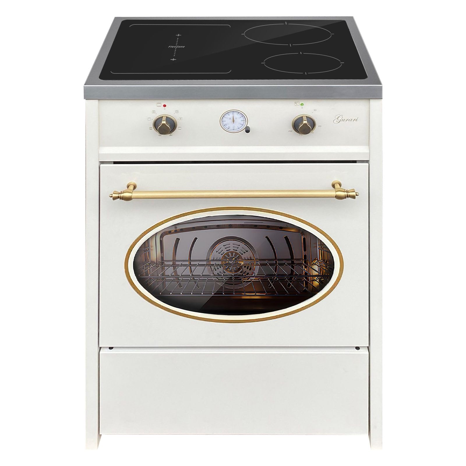 gurari-gch-e-612-cr-herdset-induktion-60cm-creme-abluft image 7