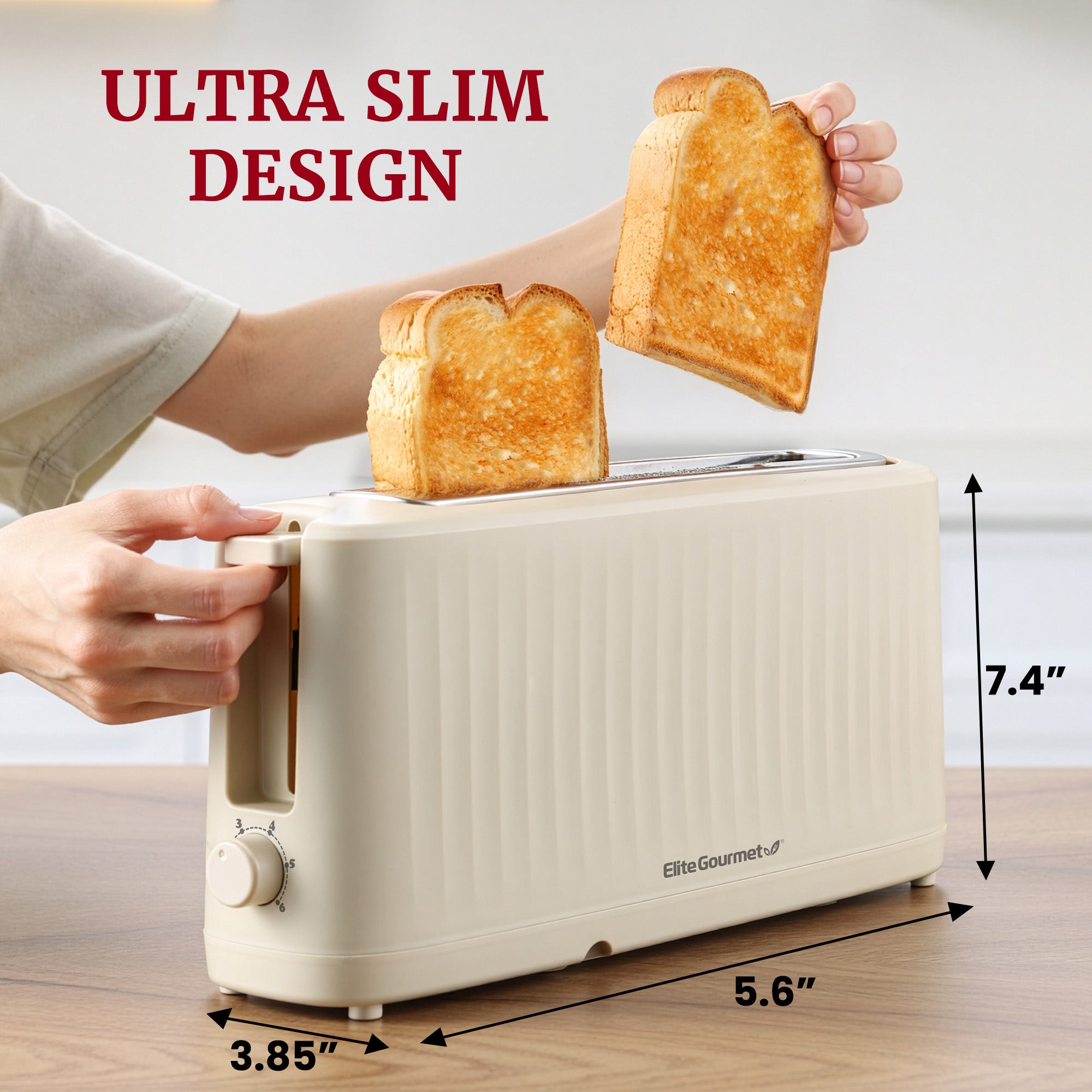 elite-gourmet-slimtoast-langschlitztoaster-2-scheiben-grau image 6