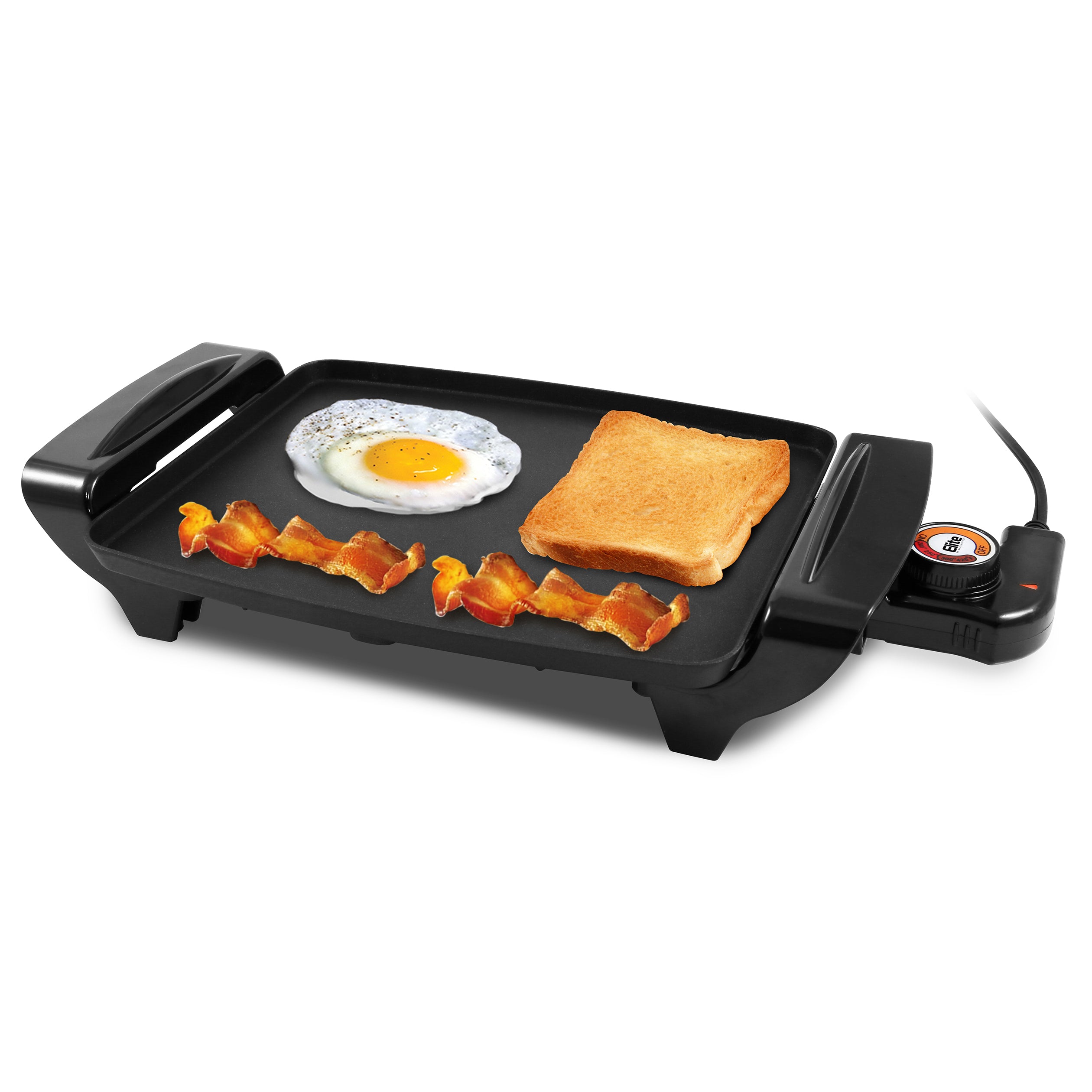 elite-gourmet-10-5-nonstick-grillplatte-elektrisch-26cm image 1