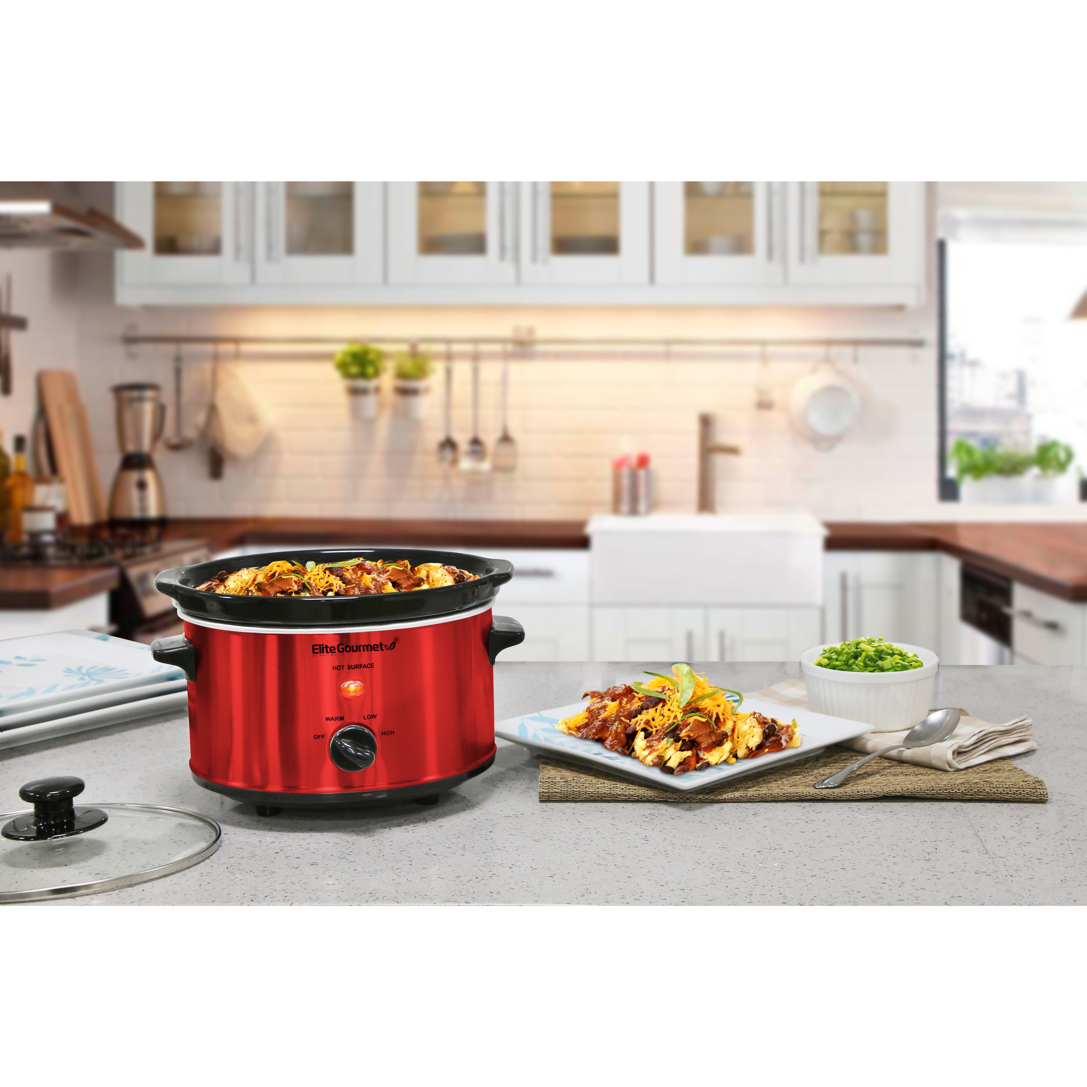 elite-gourmet-slow-cookers-2-qt-schongarer-metallic-red image 7