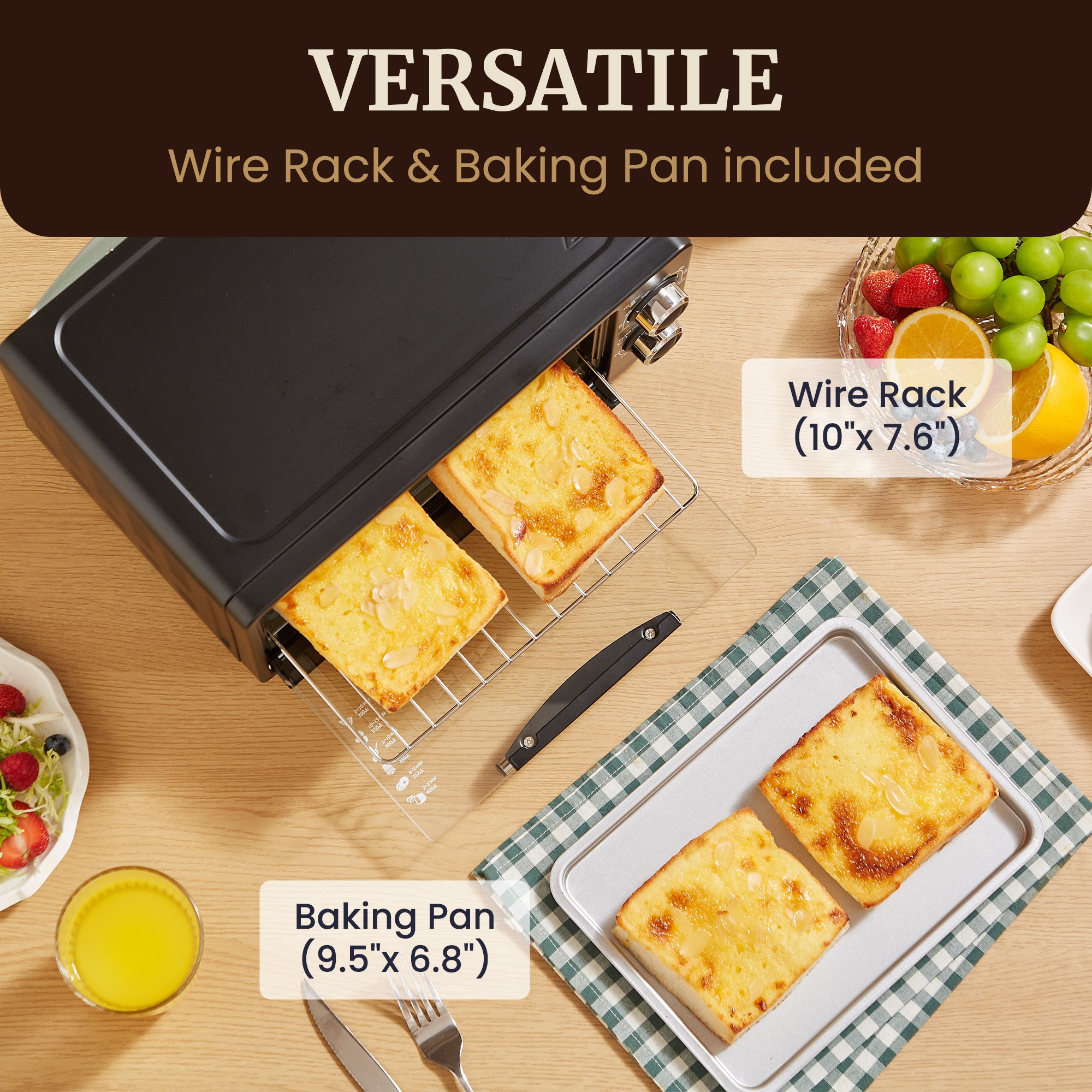 elite-gourmet-4-slice-toasterofen-mini-backofen-wei-800-w image 6