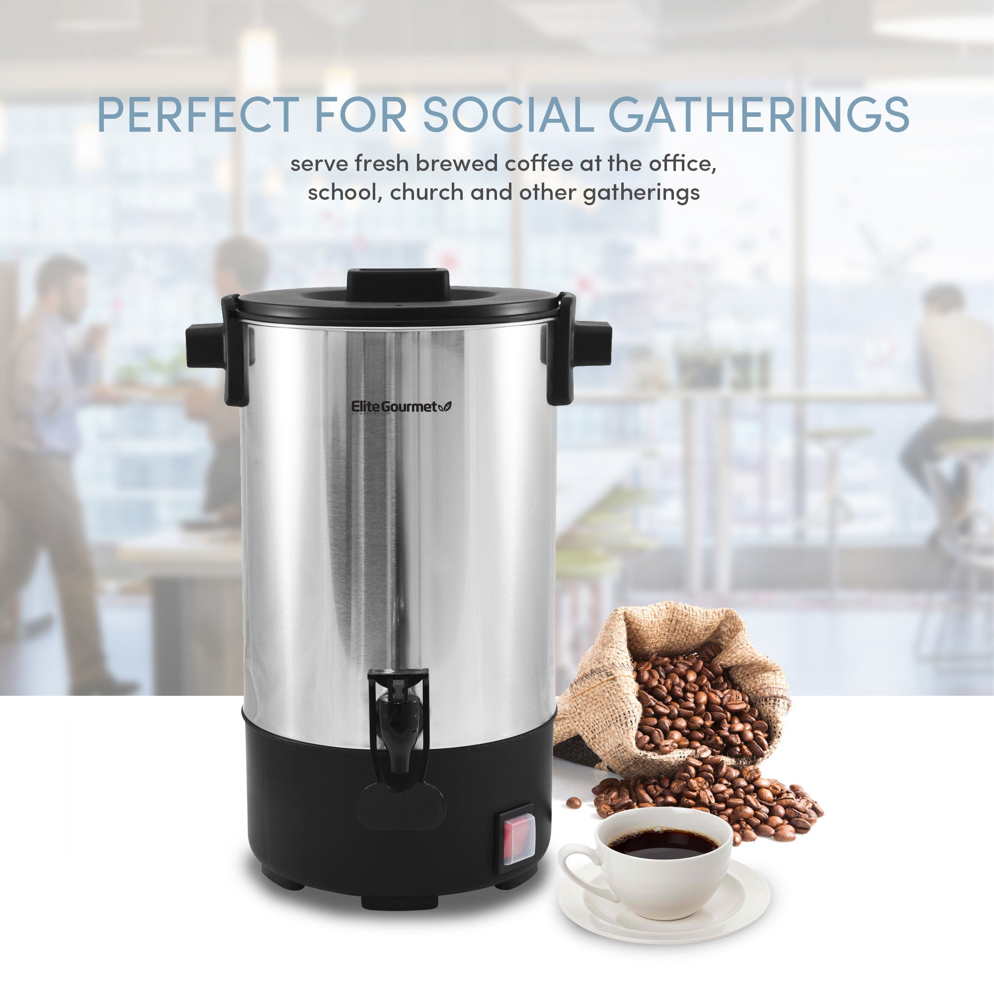elite-gourmet-coffee-makers-30-cup-kaffeeautomat-edelstahl image 6