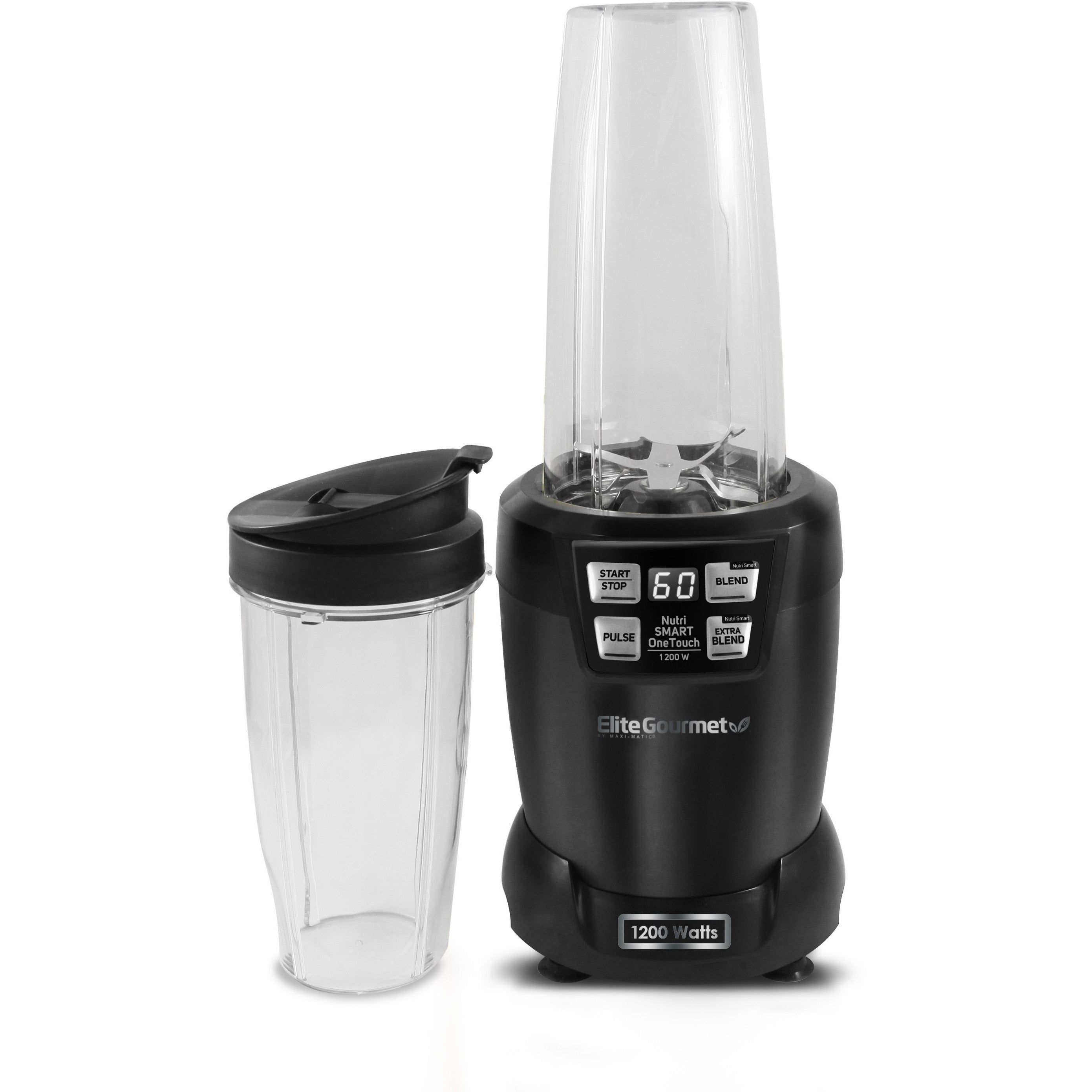 elite-gourmet-hi-q-nutri-smart-mixer-1200w-2-becher image 1