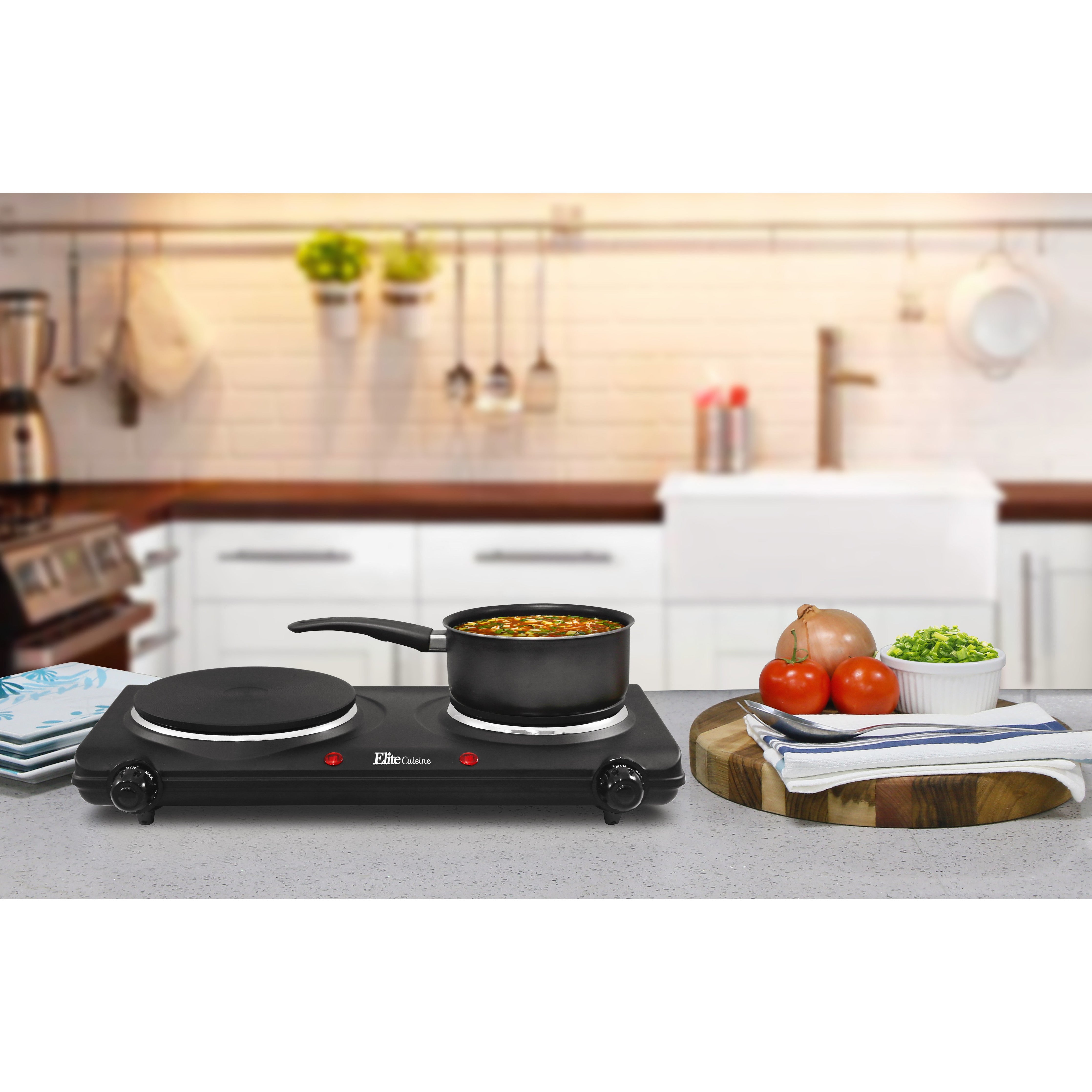 elite-gourmet-doppel-kochplatte-elektroherd-2-platten-1500-w image 3