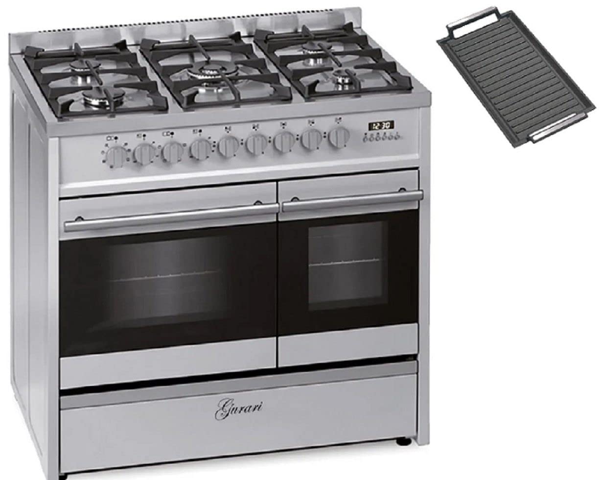 gurari-gch-e-916-x-standherd-90-cm-edelstahl-doppelbackofen image 1