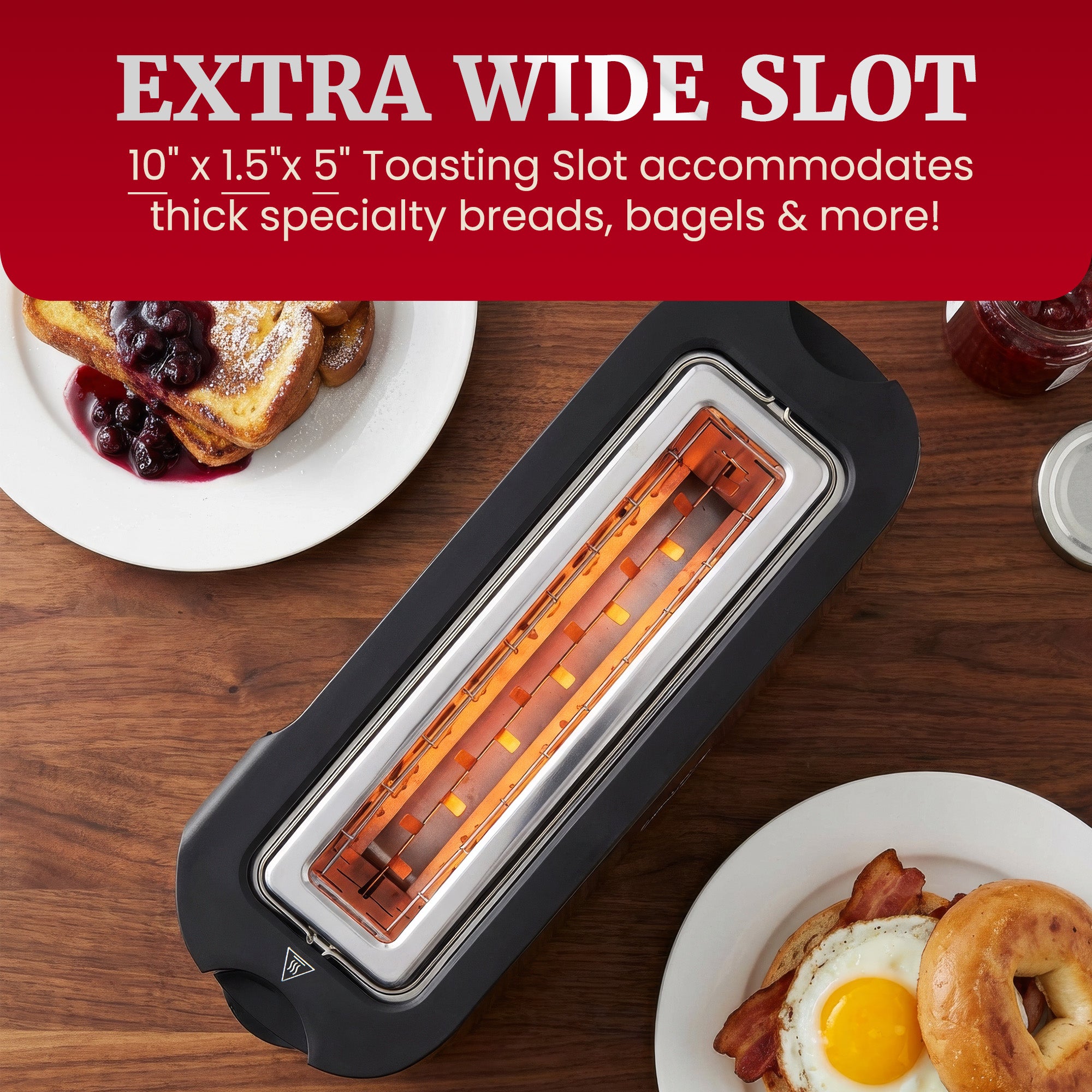 elite-gourmet-toaster-langschlitz-2-scheiben-edelstahl image 6